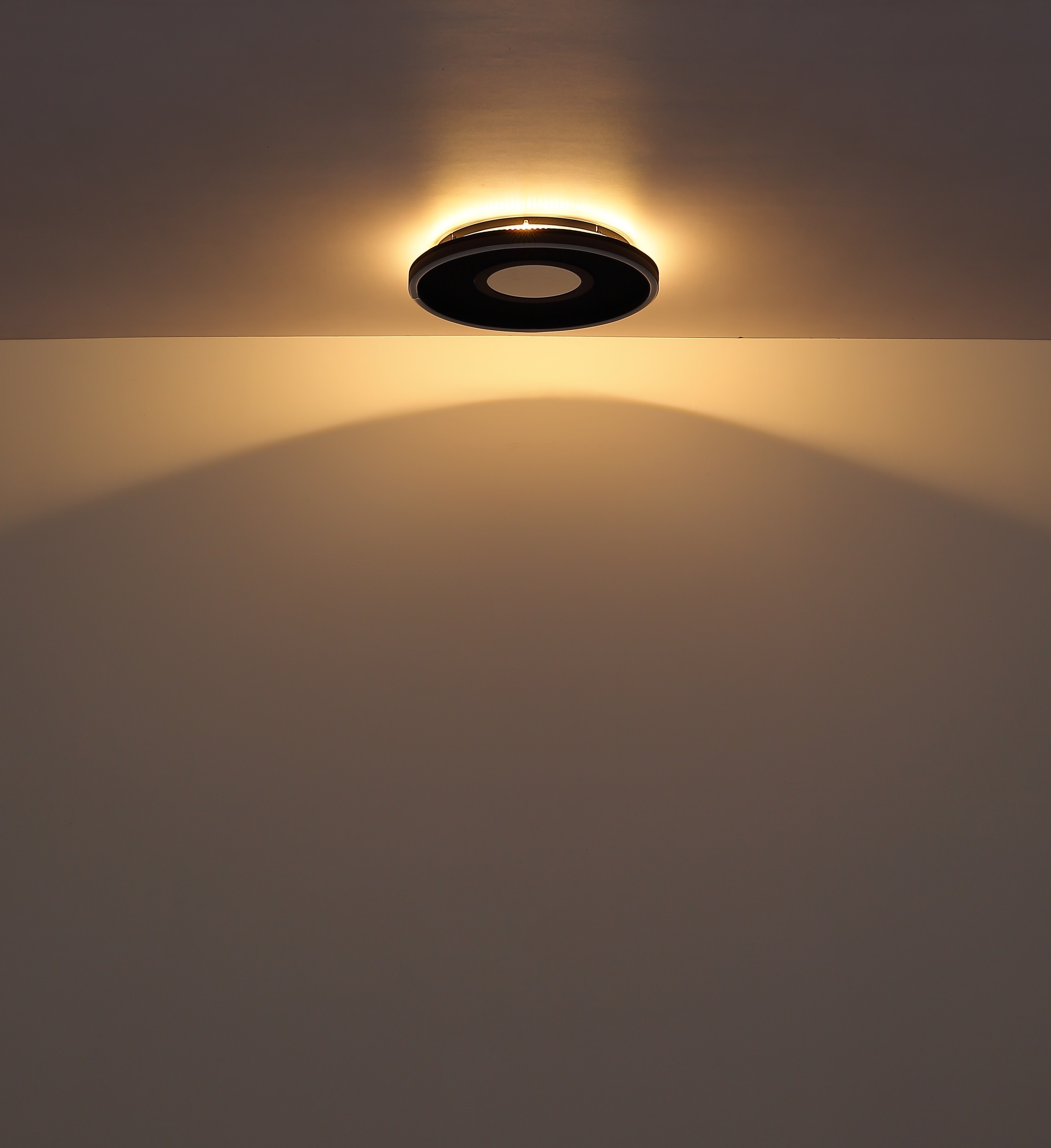 GLOBO LIGHTING Deckenleuchte »EMORY« LED-Modul 1 Stk. Warmweiß Deckenlampe Wohnzimmer-Leuchte Schlafzimmer-Leuchte Flur Küche