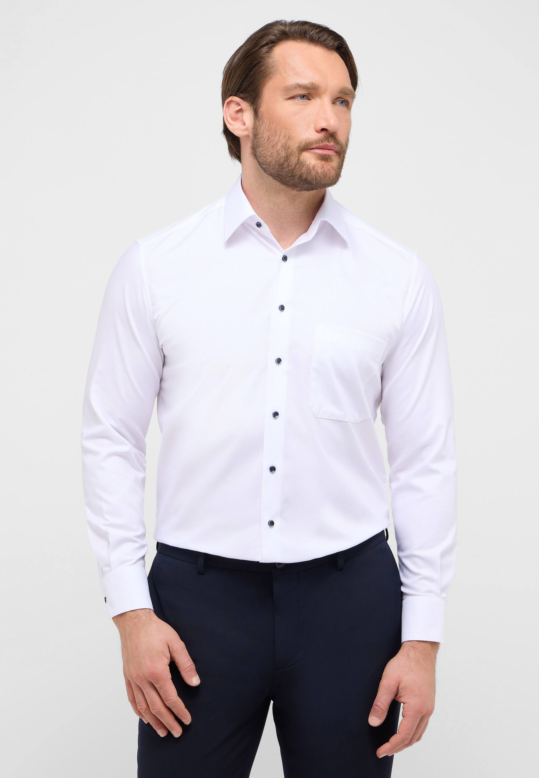 Eterna Langarmhemd »COMFORT FIT«, NON IRON (bügelfrei)