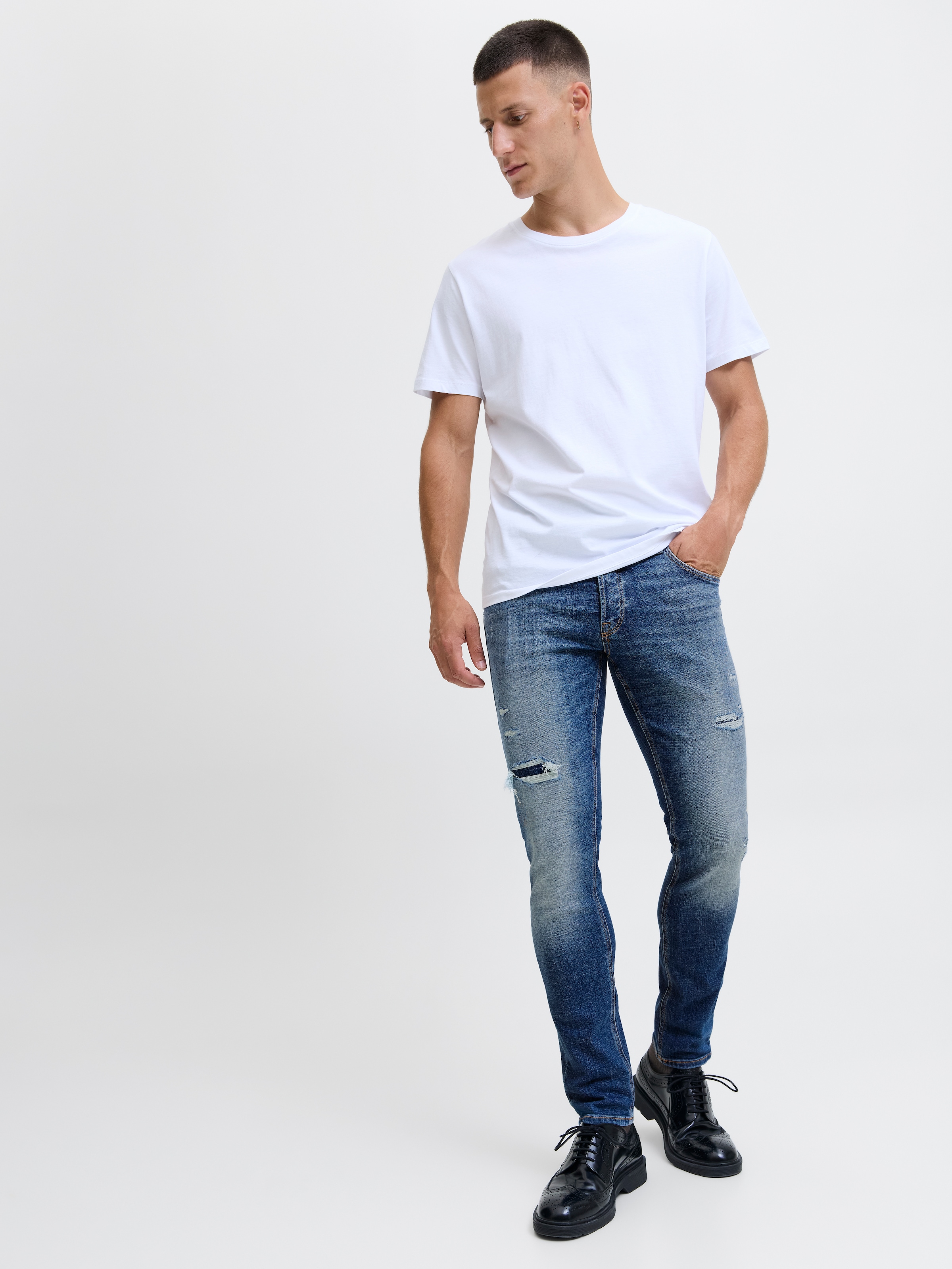Jack & Jones Slim-fit-Jeans »JJIGLENN JJCOLE GE 972 SN«