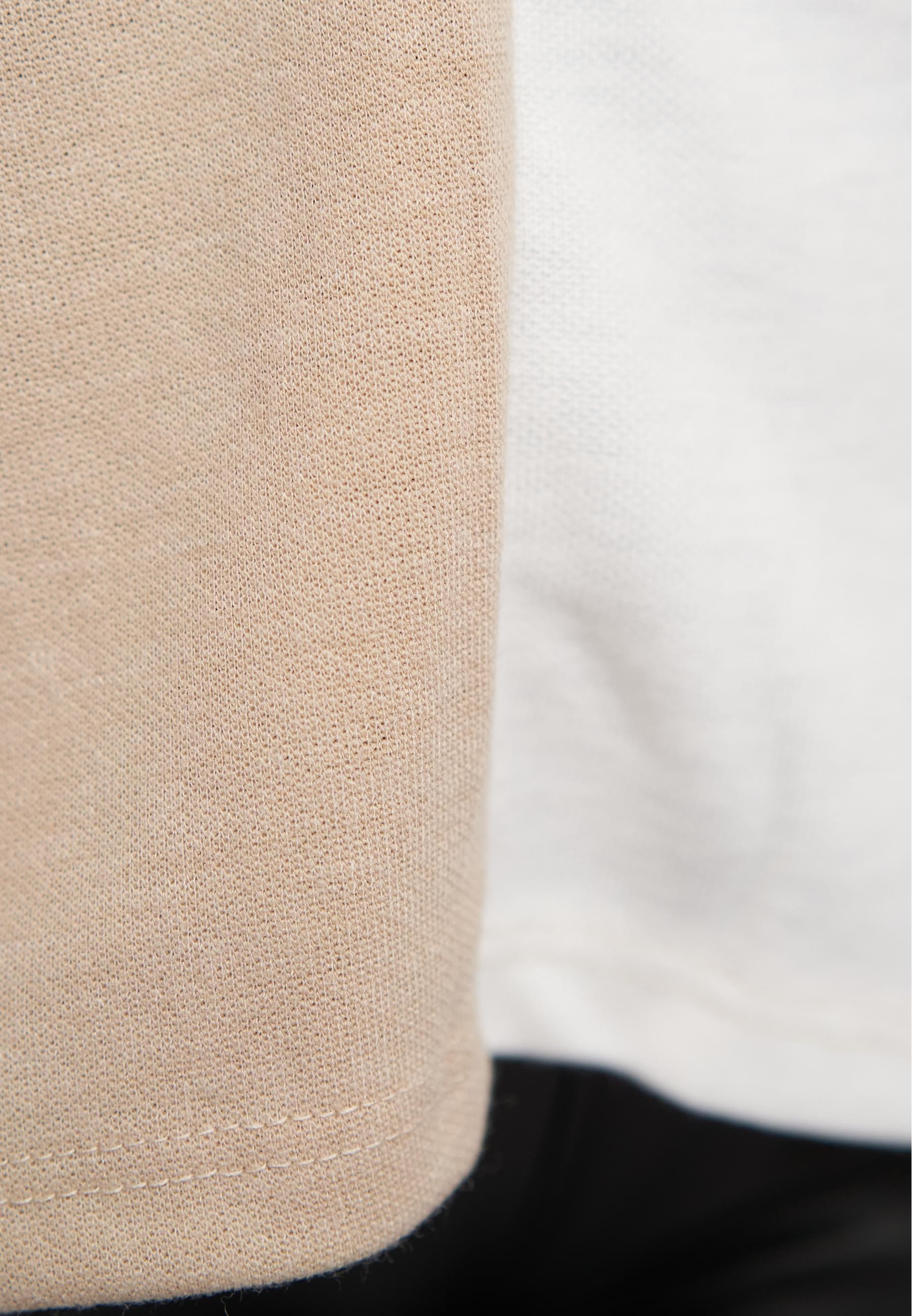 CLOUD 5IVE Sweater »CLOUD 5IVE 2-Tone Pullover mit Vokuhila Schnitt«