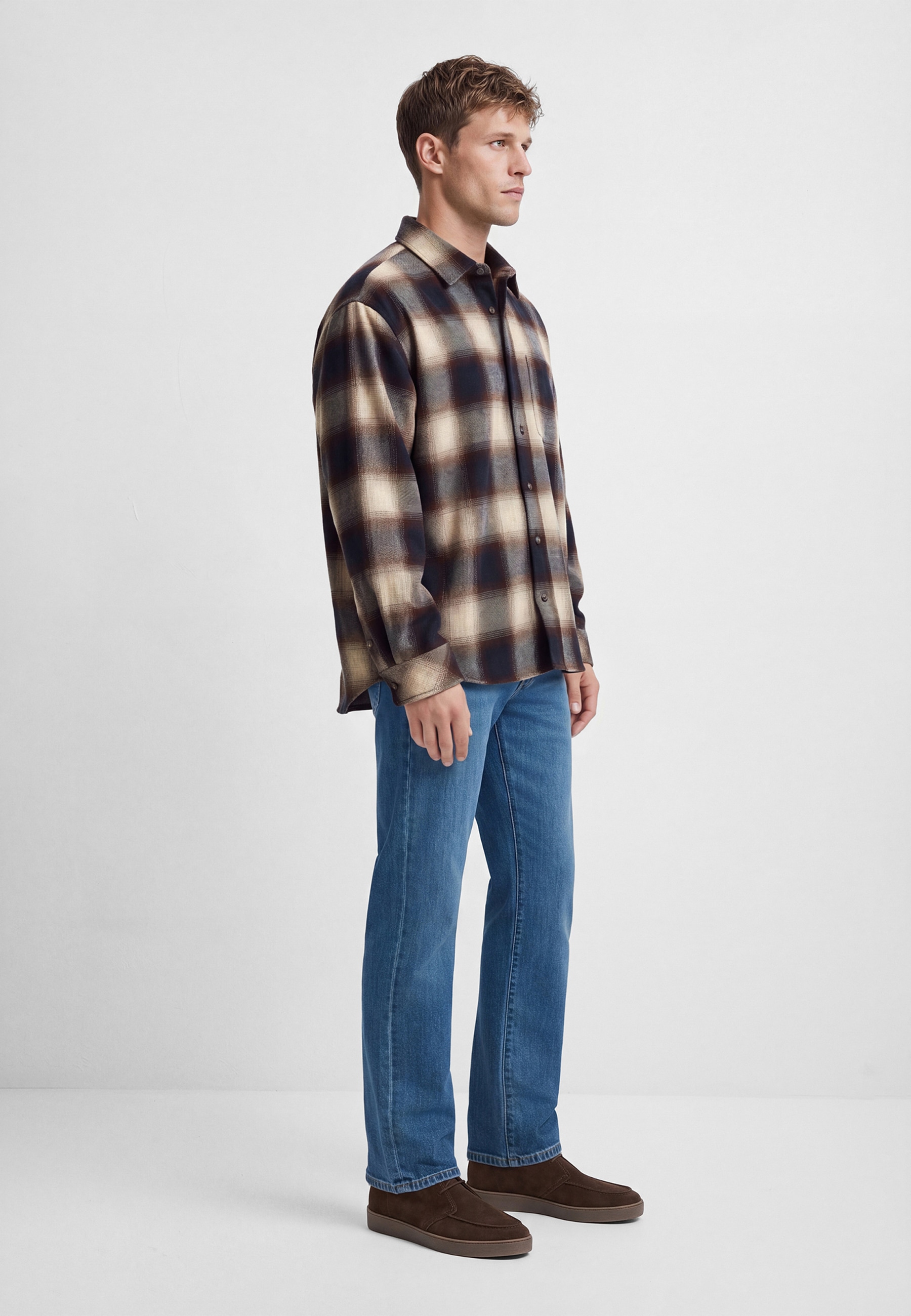 Mavi Langarmhemd »CHECK SHIRT« Karo Overshirt