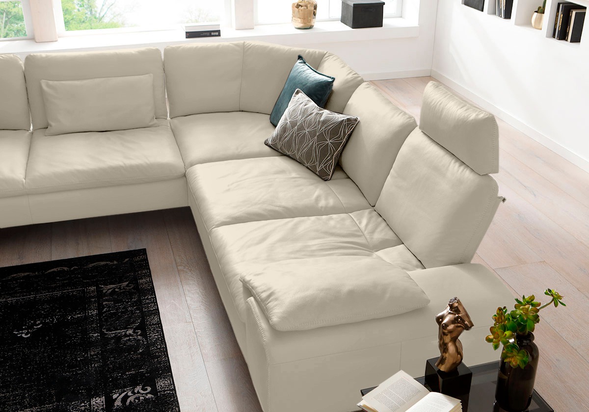 W.SCHILLIG Ecksofa "valentinoo, Designsofa, elegant und bequem, L-Form" mit günstig online kaufen