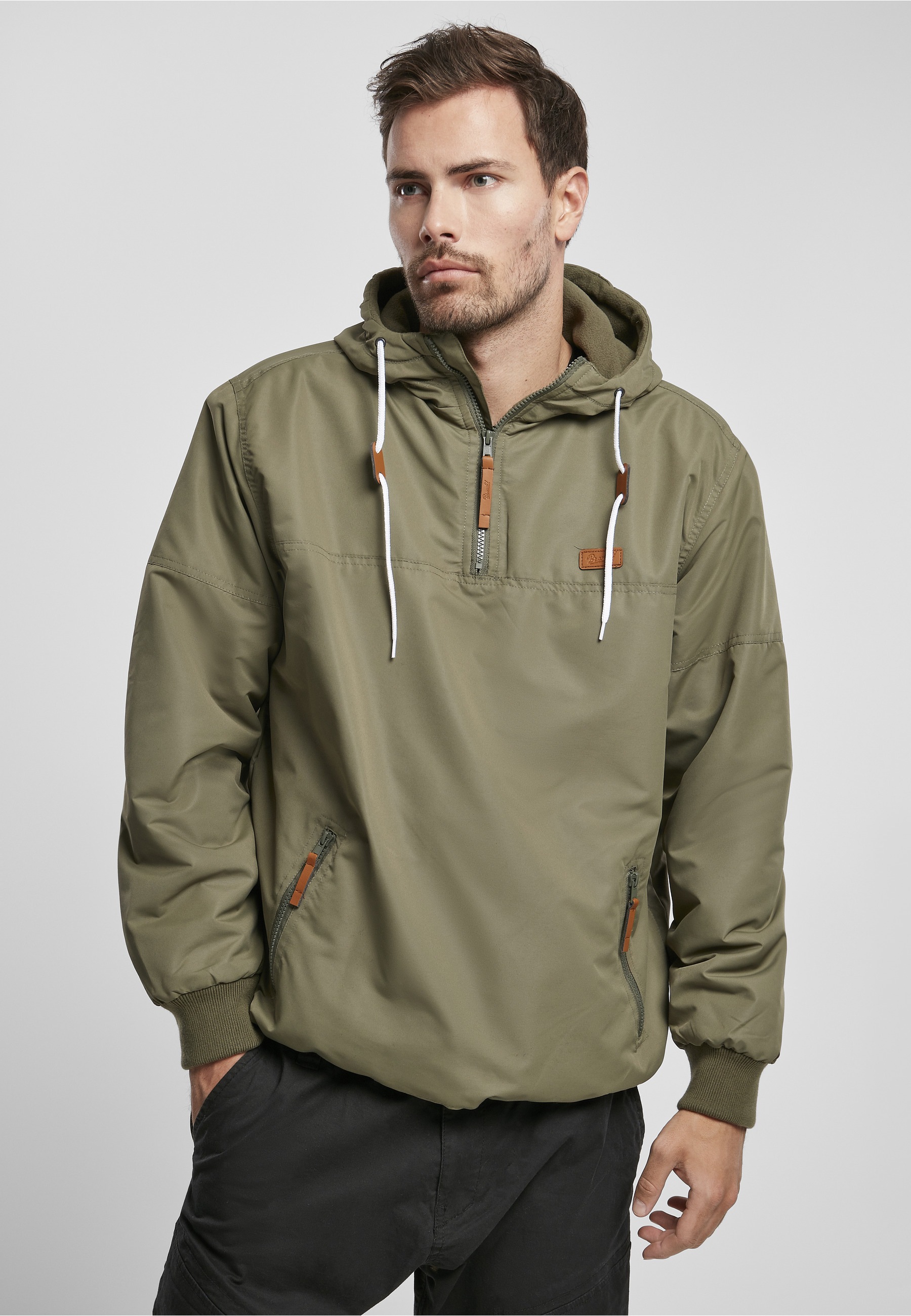 Brandit Anorak "Brandit Herren Pull Over Windbreaker" 1 Stk. tlg. mit Kapuz günstig online kaufen