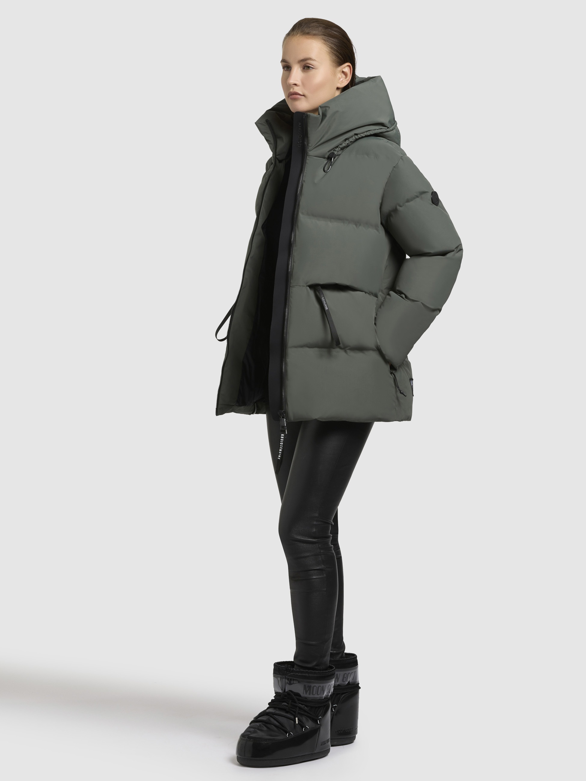 khujo Steppjacke »ELLIS«, mit Kapuze