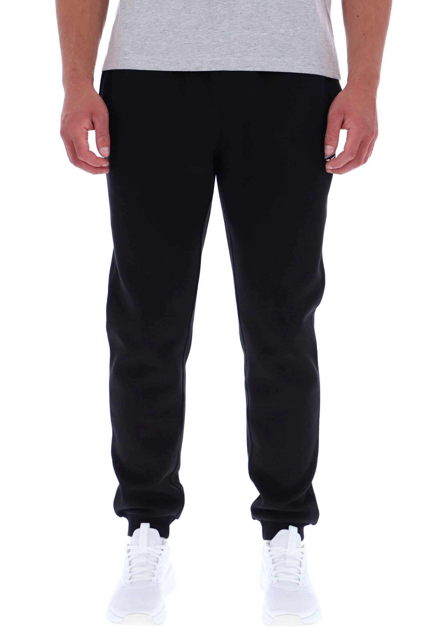 Reebok Jogginghose "ANDRE SMALL LOGO CUFFED PANT" für Erwachsene, aus Baumwolle und Polyester, auch in großen Größen