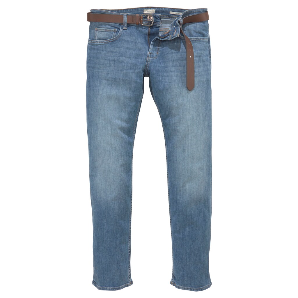 Esprit 5-Pocket-Jeans, mit Gürtel