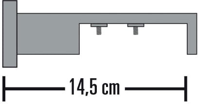 SCHÖNER WOHNEN LAMINAT Wandträger Serie Matteo BAUR St.), »Multiträger«, | rechteckig (1 Einzelprogramm