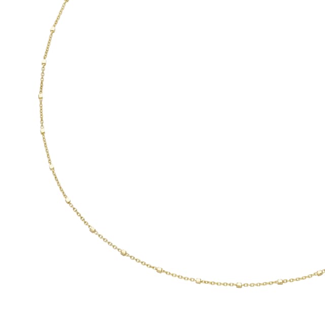 Luigi Merano Goldkette »Ankerkette massiv mit würfelförmigen Zwischenteilen,  Gold 375« online bestellen | BAUR