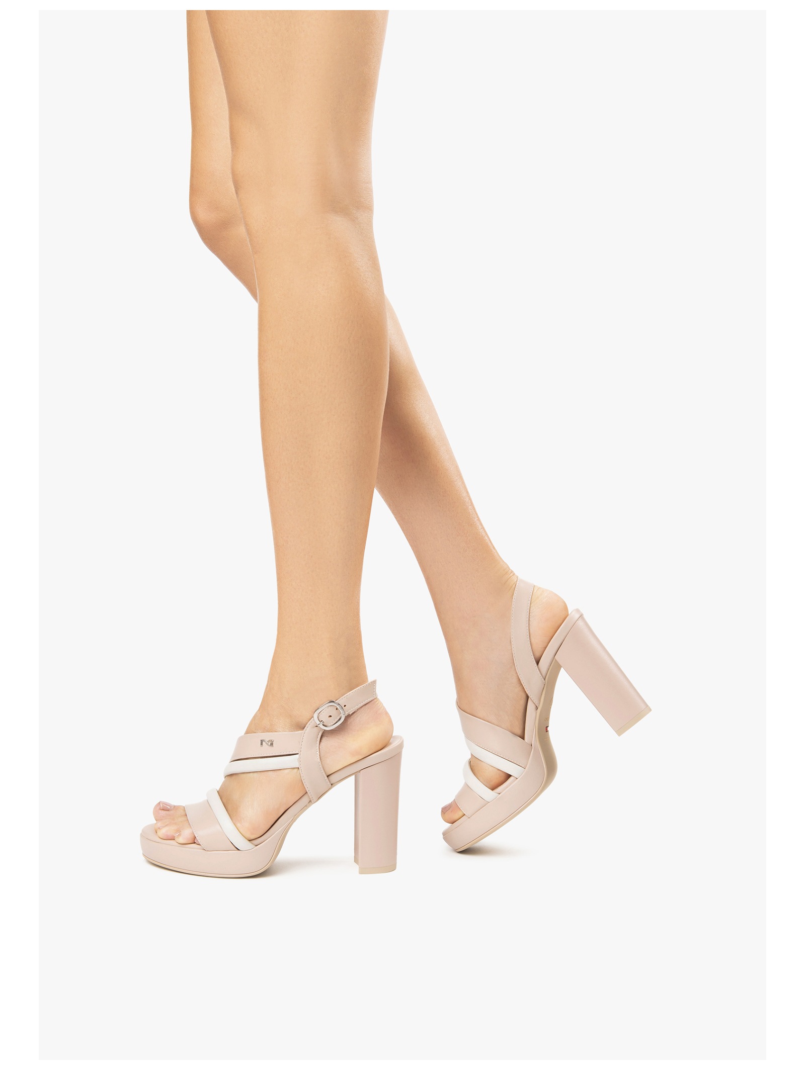 Nero Giardini High-Heel-Sandalette »Nero Giardini Sandalen Leder«