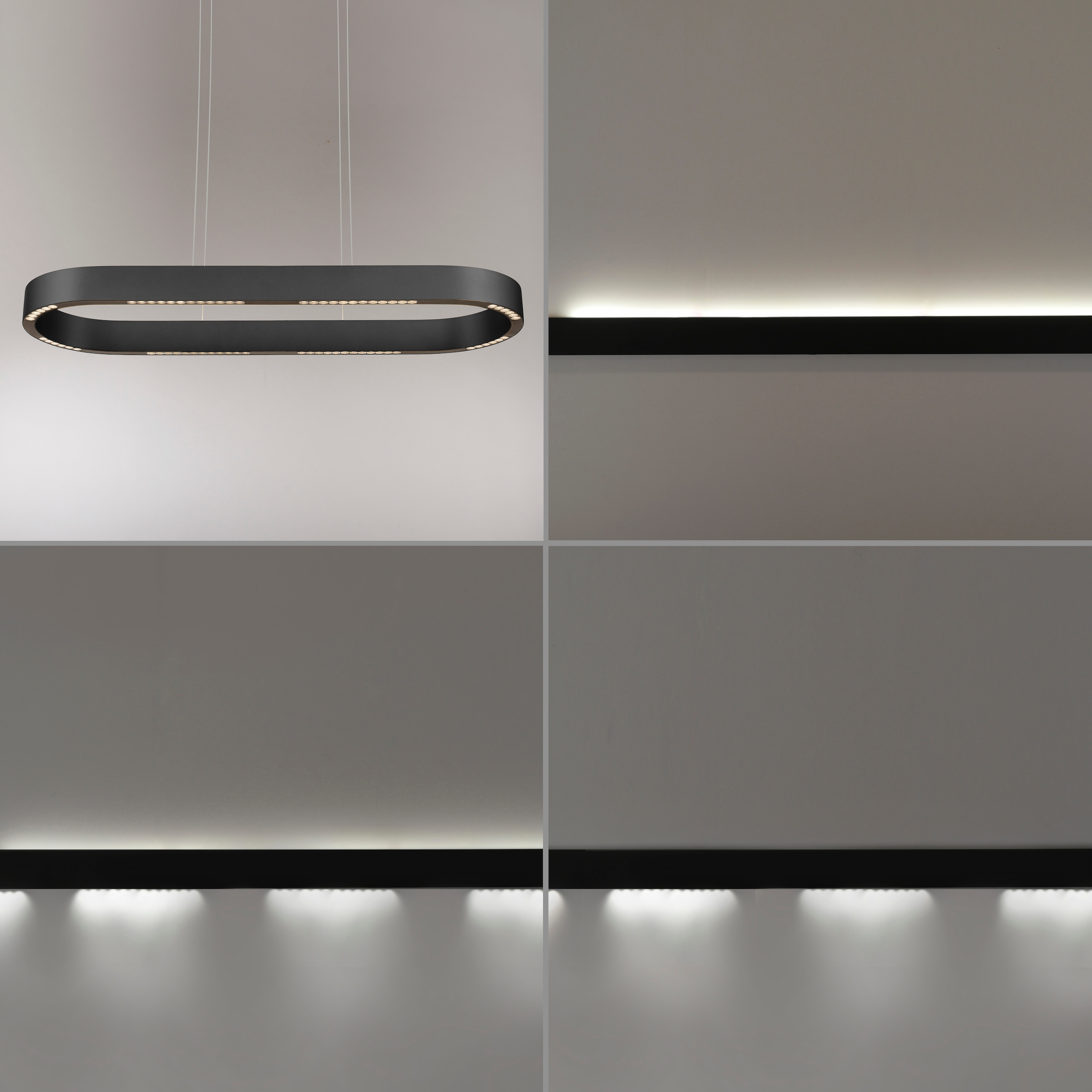 Neuhaus Q DESIGN CONTROL LIGHTS LED Pendelleuchte »Q-STRETTO« LED-Board 1 Stk. warmweiß - kaltweiß