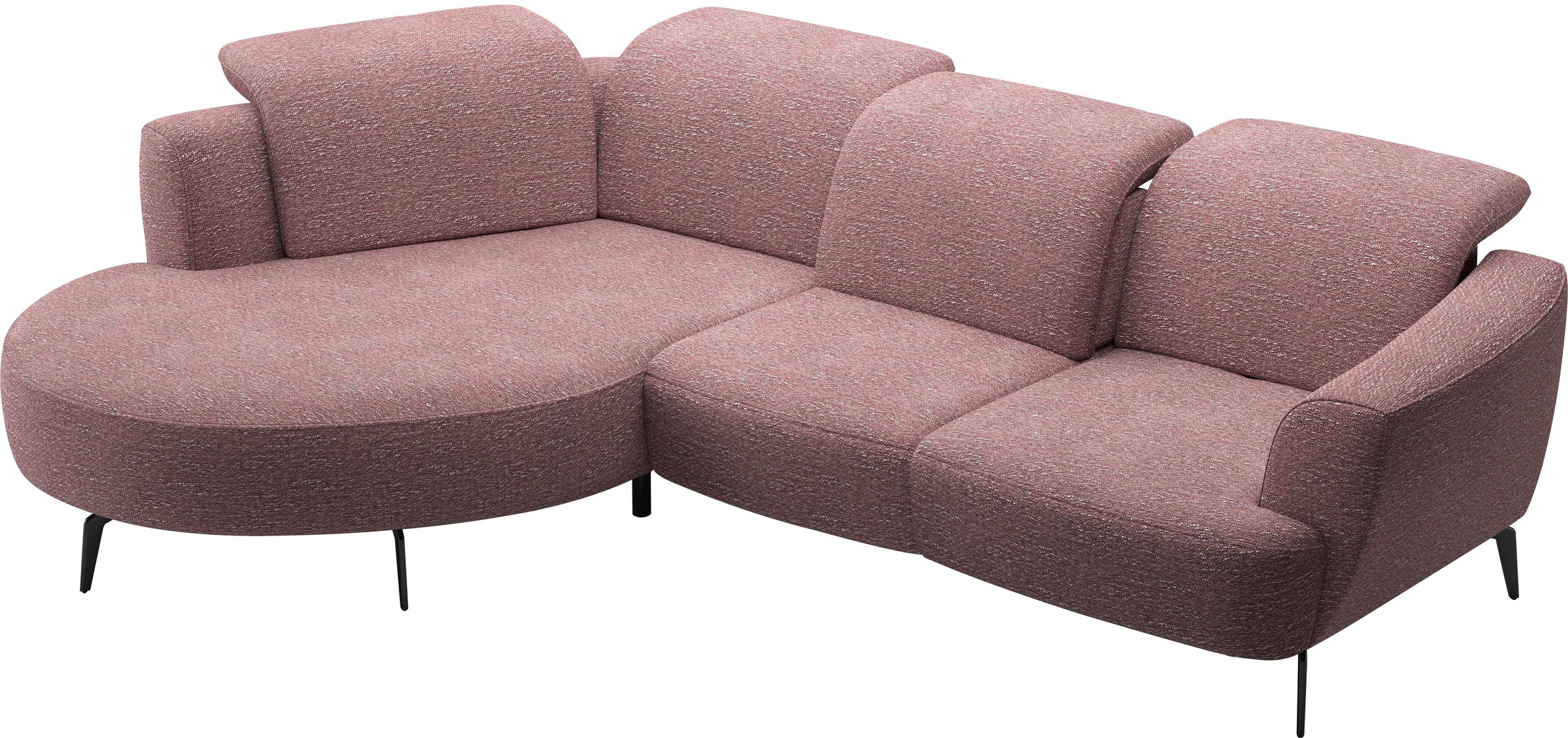 sit&more Ecksofa »Zoe«, ink.Sitztiefenverstellung, wahlweise mit Kopfteilverstellung