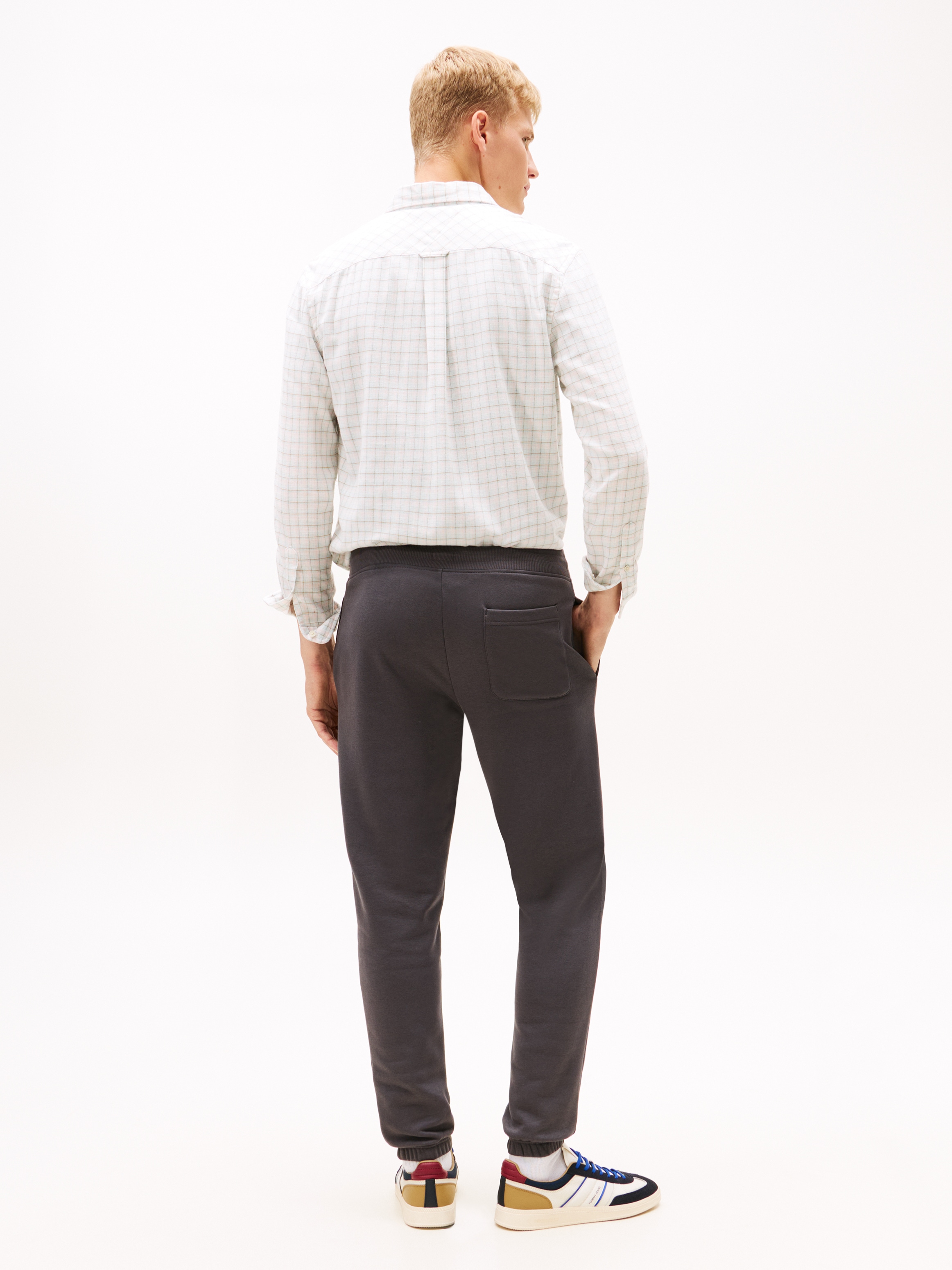 Tommy Jeans »TJM SLIM S FLAG SWEATPANT«  Mit Kordelzug