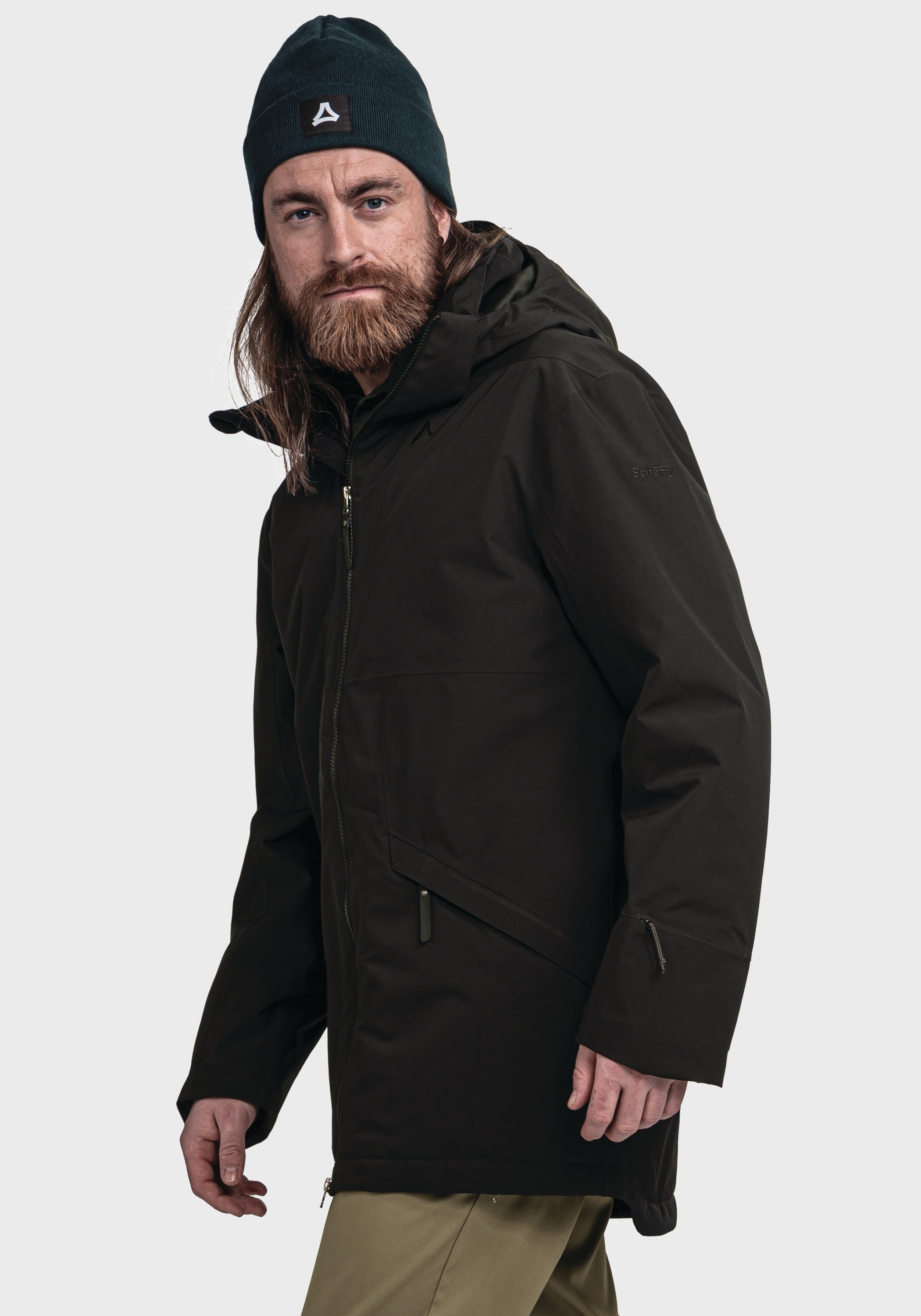 Schöffel Langjacke »Urban Ins Parka Style Malkay MNS«, mit Kapuze