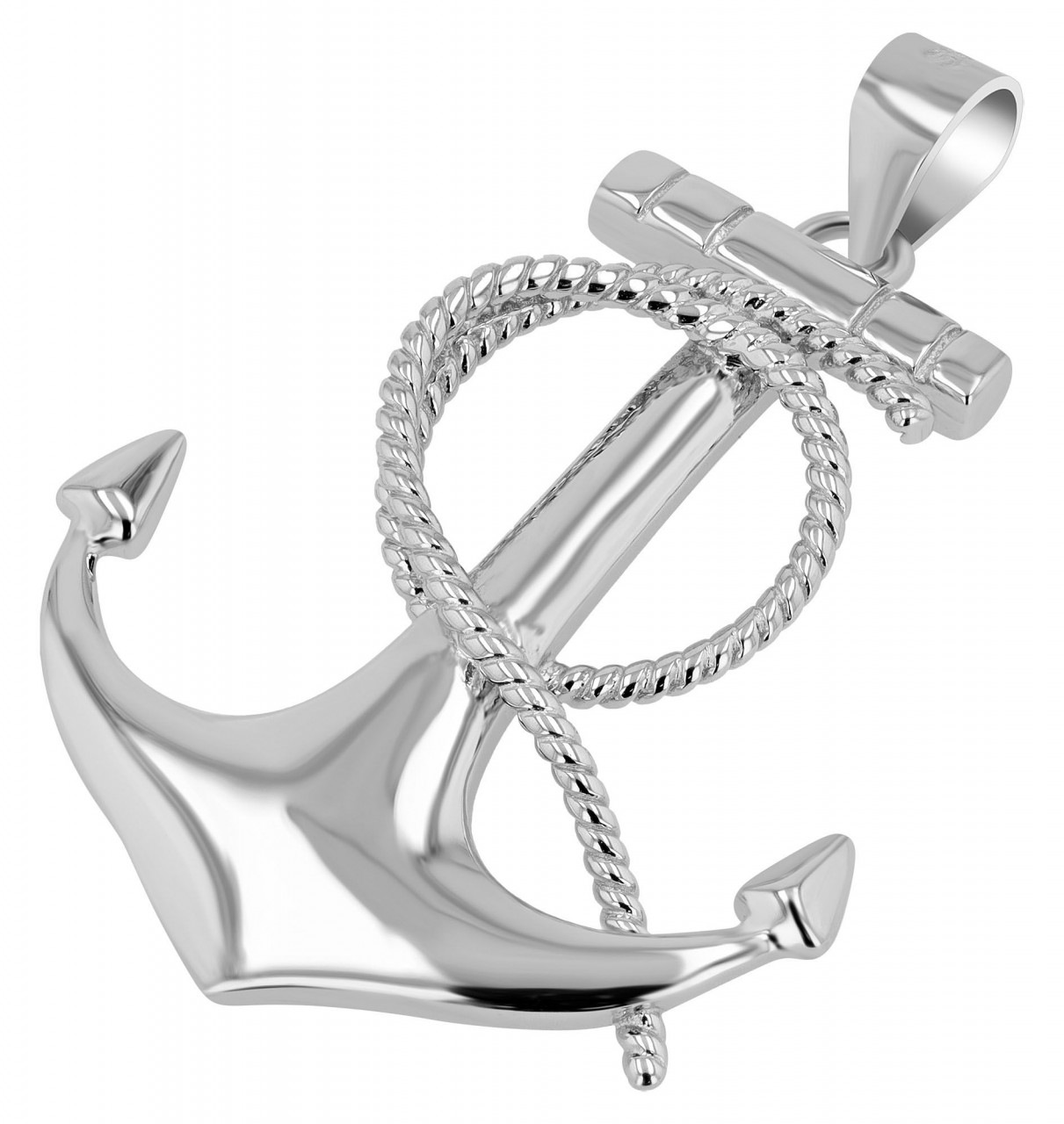 Adelia's Anchor Pendant Sterling Silver Silver 2