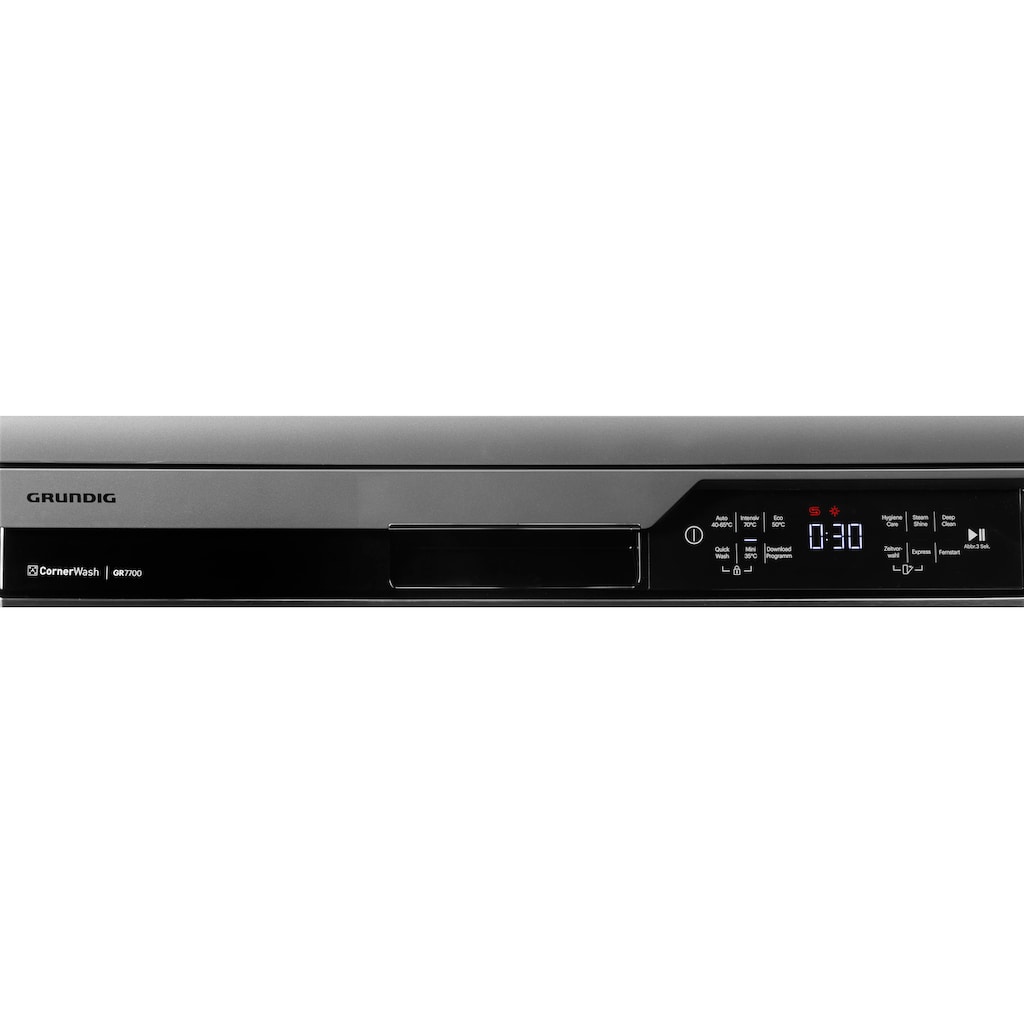 Grundig Standgeschirrspüler »GNFP4540XBW«, GNFP4540XBW, 16 Maßgedecke