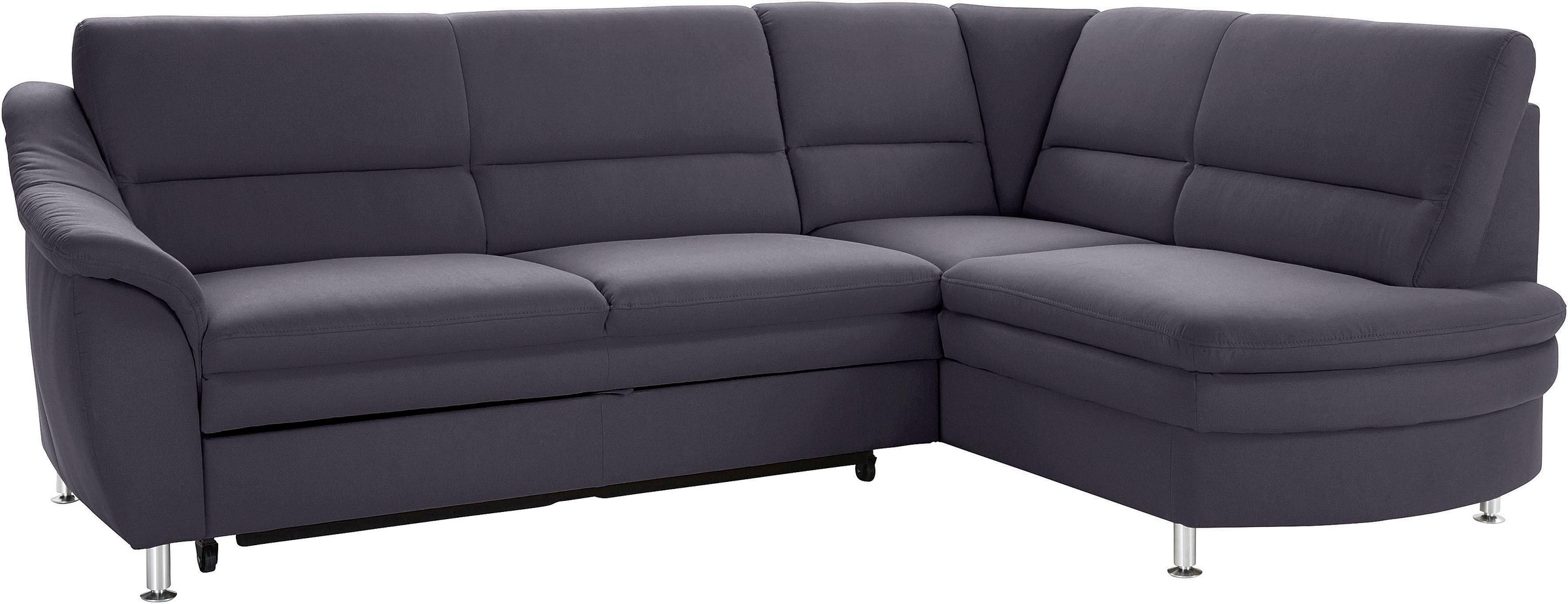 sit&more Ecksofa "Cardoso L-Form" mit Federkern, wahlweise mit Bettfunktion günstig online kaufen