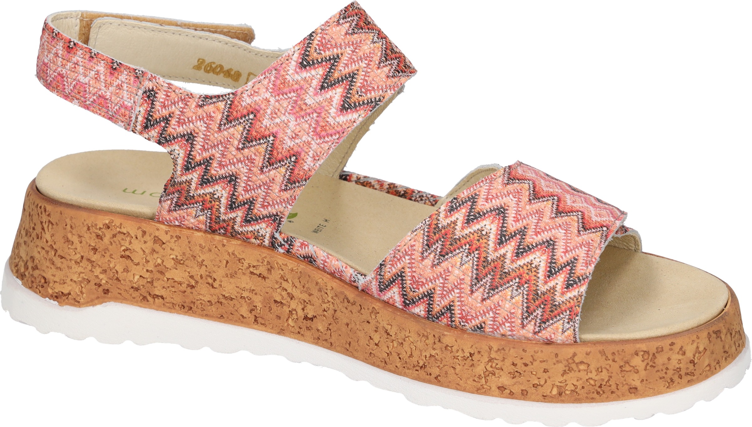 Waldläufer Plateausandale »H-LIBBY«  Sommerschuh, Sandalette, Bequemschuh mit Klettverschlüsse, H-Weite