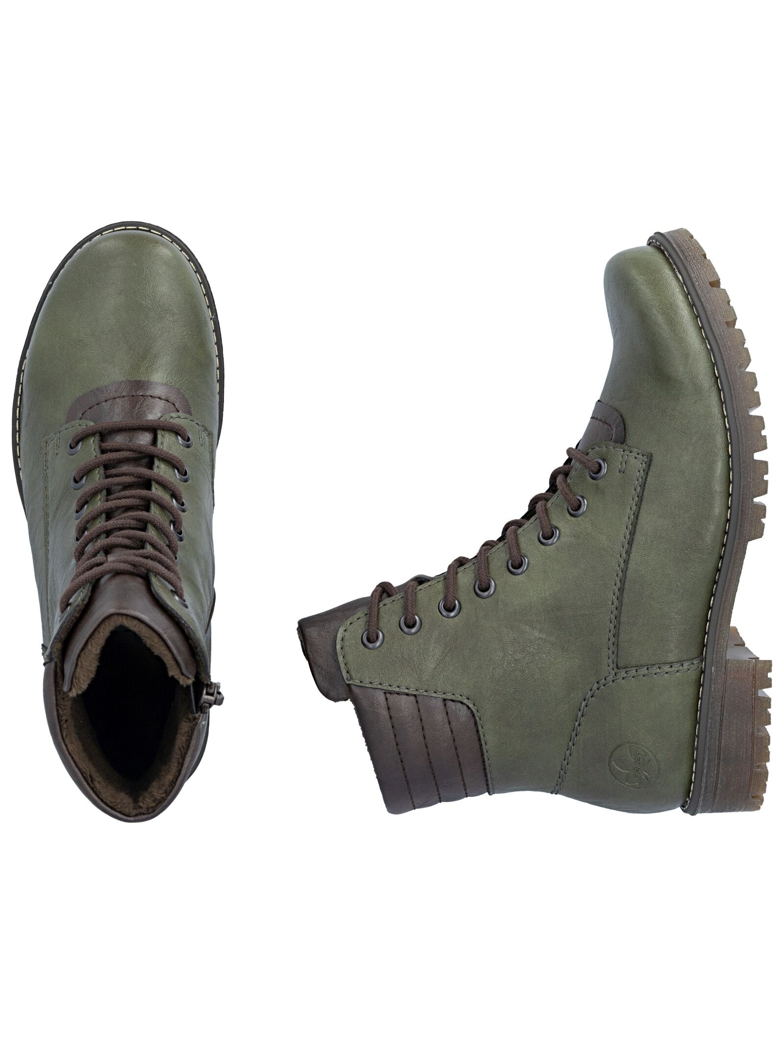 Rieker Schnürstiefelette »Rieker Stiefelette Lederimitat«