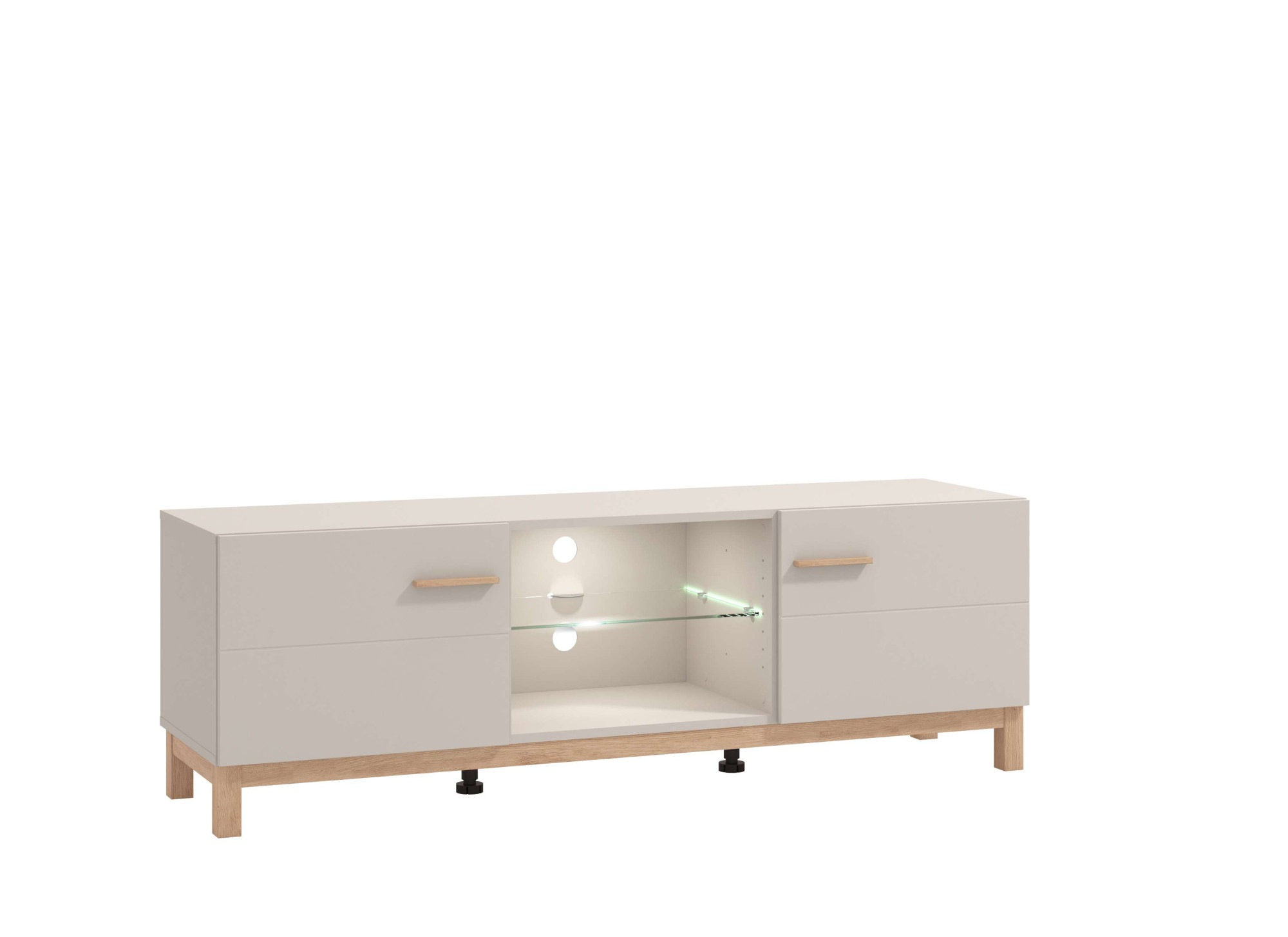 TV-Bank HOME AFFAIREkaschmir, Sideboards, "Essex, TV-Board, TV-Kommode, TV-Schrank, TV-Unterschrank, TV-Möbel", Elegantes Lowboard (154 cm) in