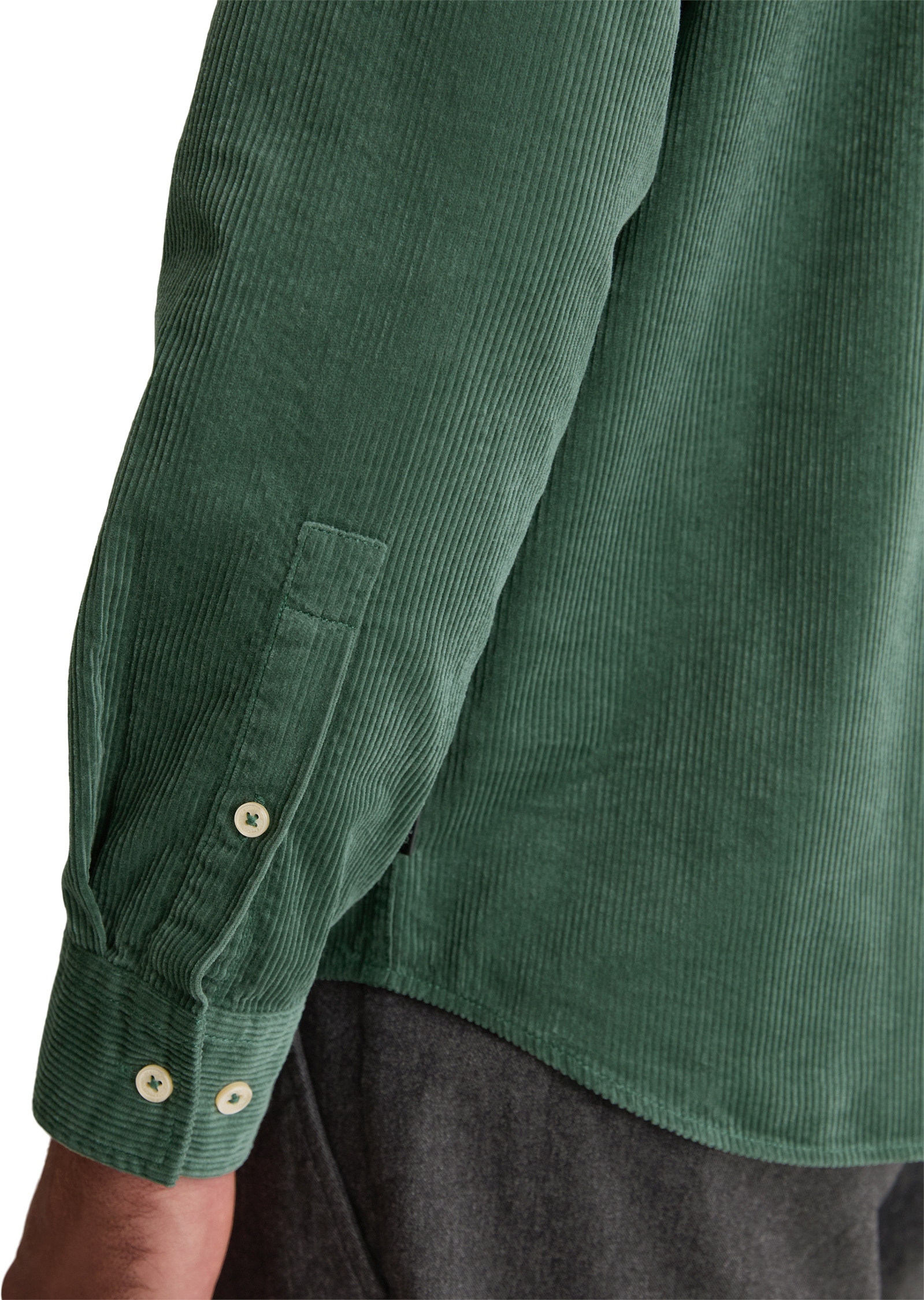 Marc O'Polo Langarmhemd »mit Button-Down-Kragen«
