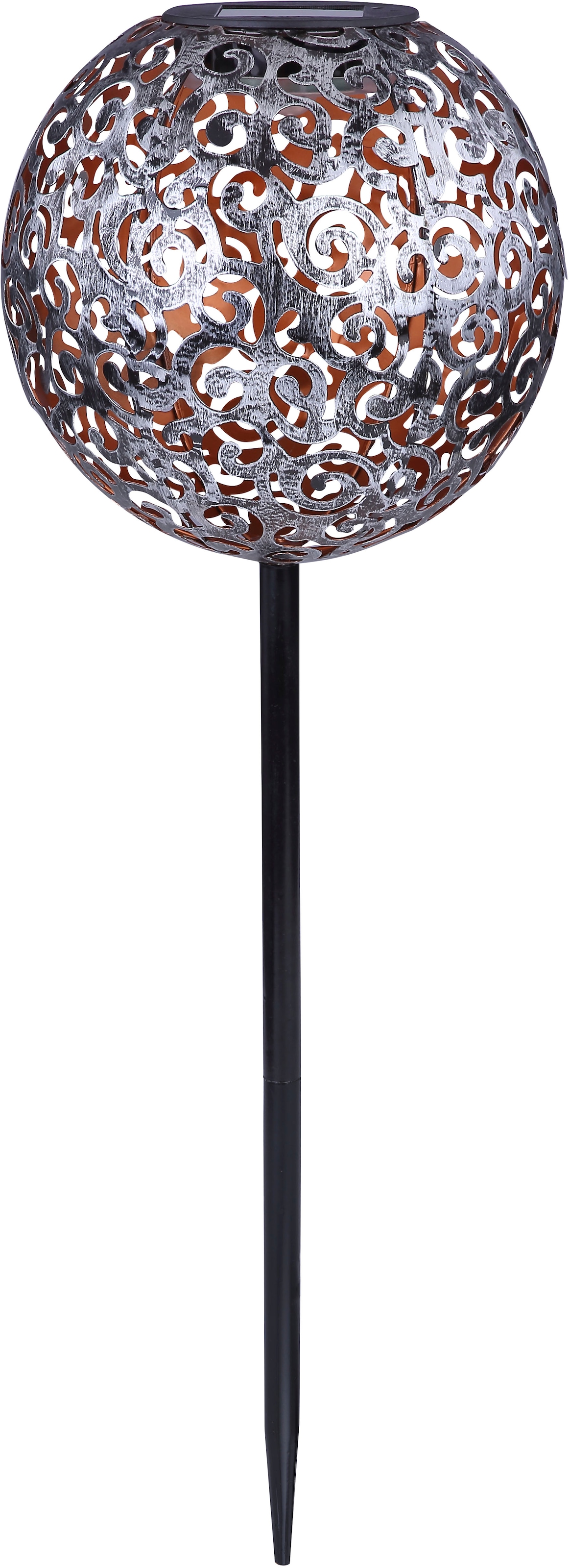 GLOBO LIGHTING LED Solarleuchte "SOLAR" LED-Modul 1 Stk. Warmweiß Solarlamp günstig online kaufen