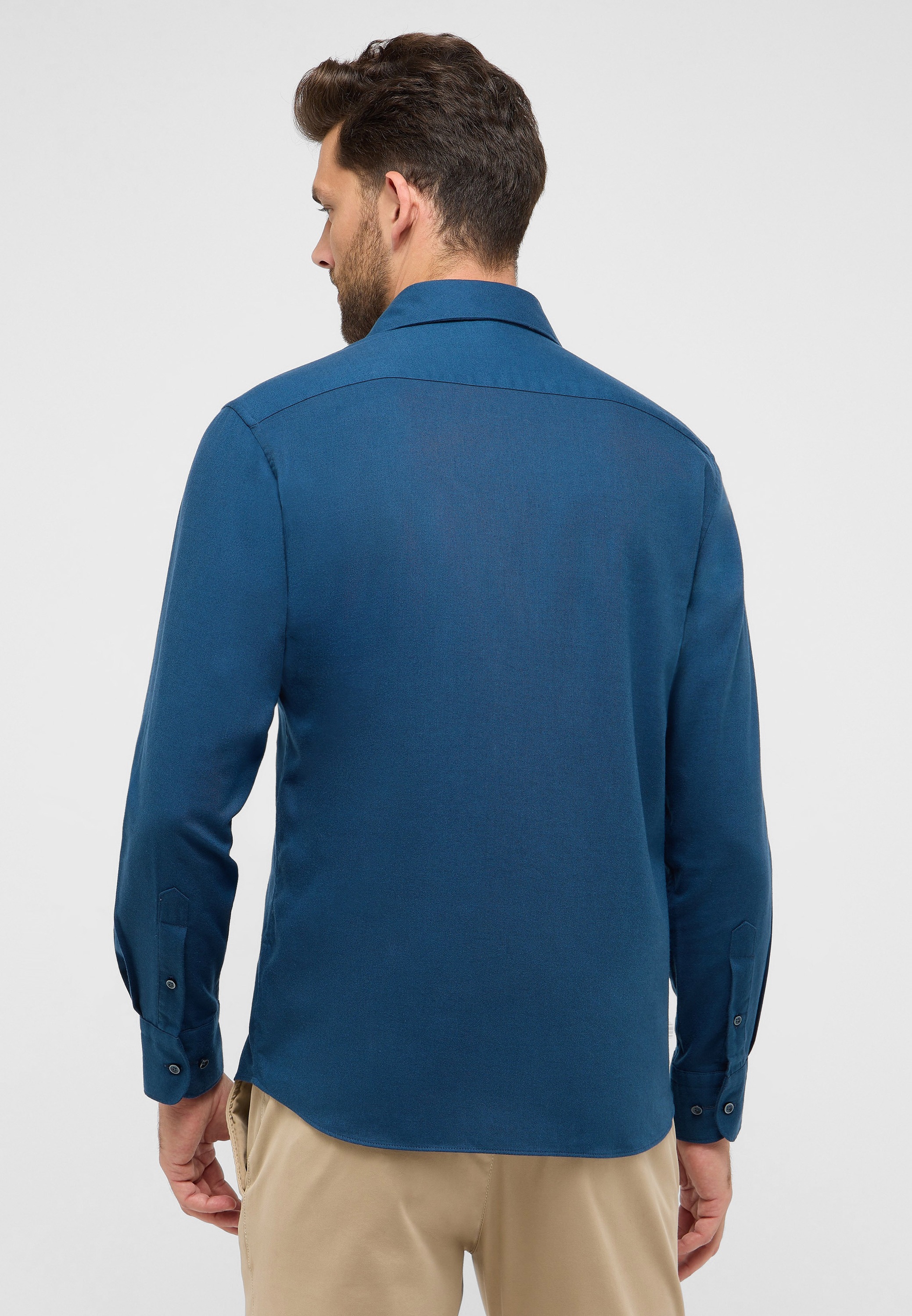 Eterna Langarmhemd »MODERN FIT«, EASY IRON (bügelleicht)