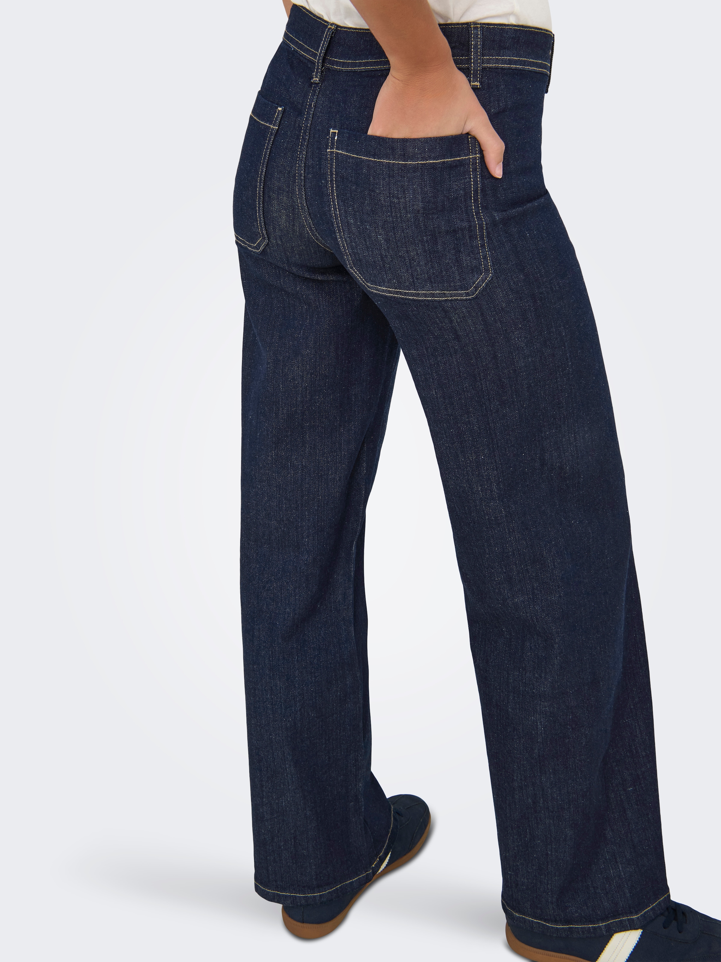JDY Weite Jeans »JDYVANESSA MIDWAIST WIDE JEANS DBD DENIM«