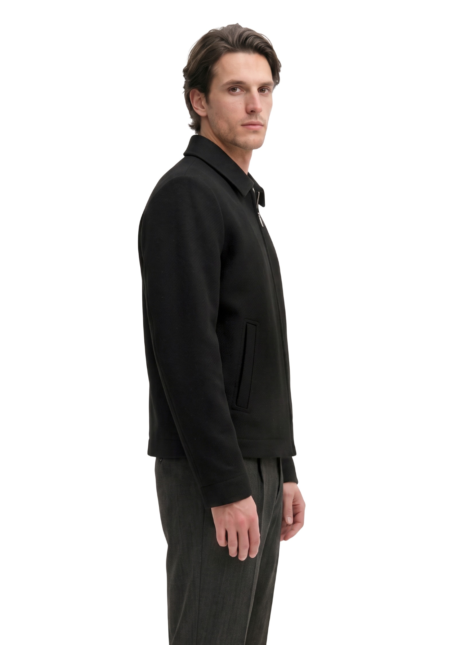 Marc O'Polo Outdoorjacke »aus weichem Schurwoll-Mix«