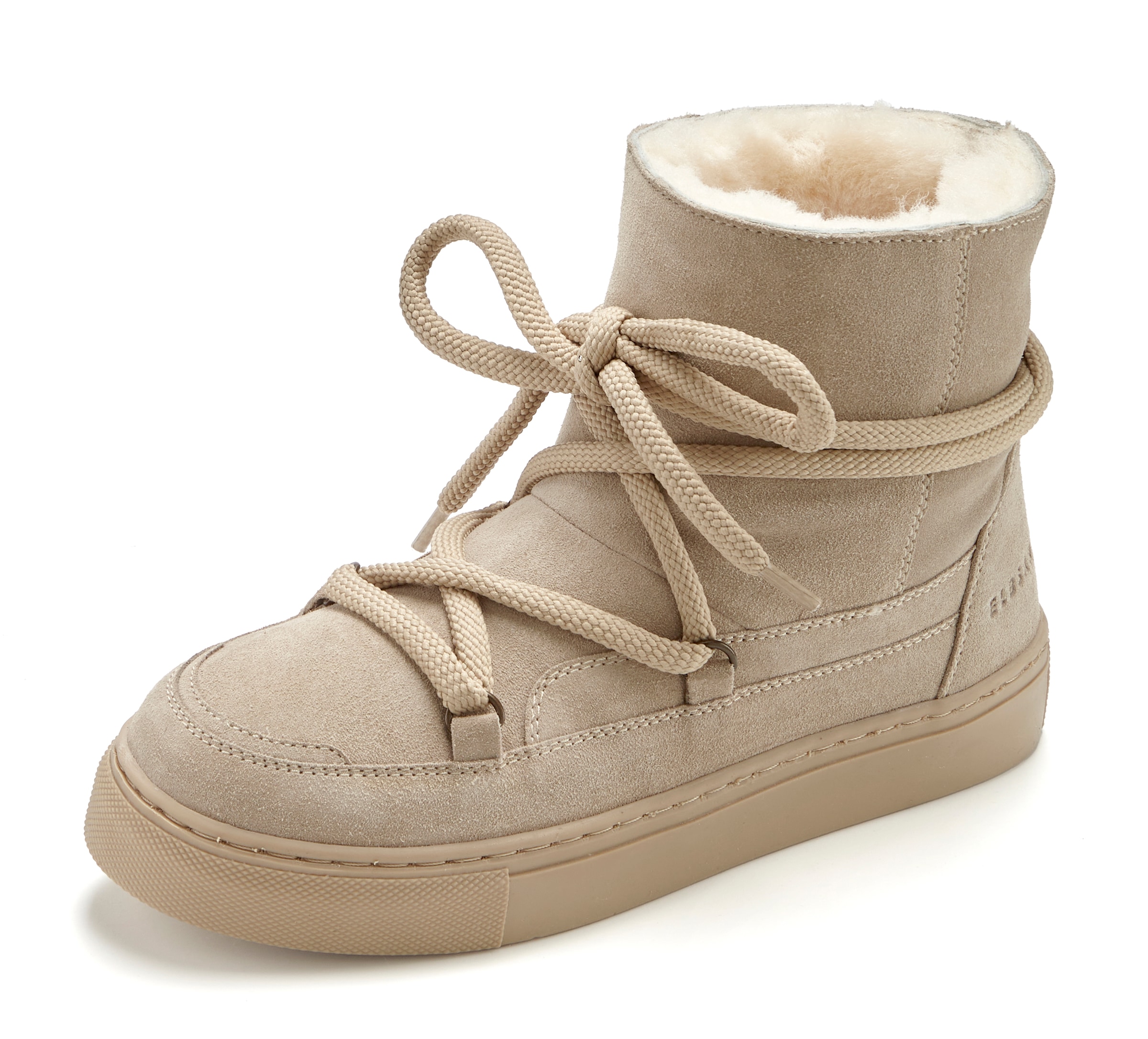 Elbsand Stiefelette »Boots, Winterstiefelette, Winterboots, Stiefel, Lederstiefelette«  Winterstiefel aus Leder mit kuscheligem Lammfell