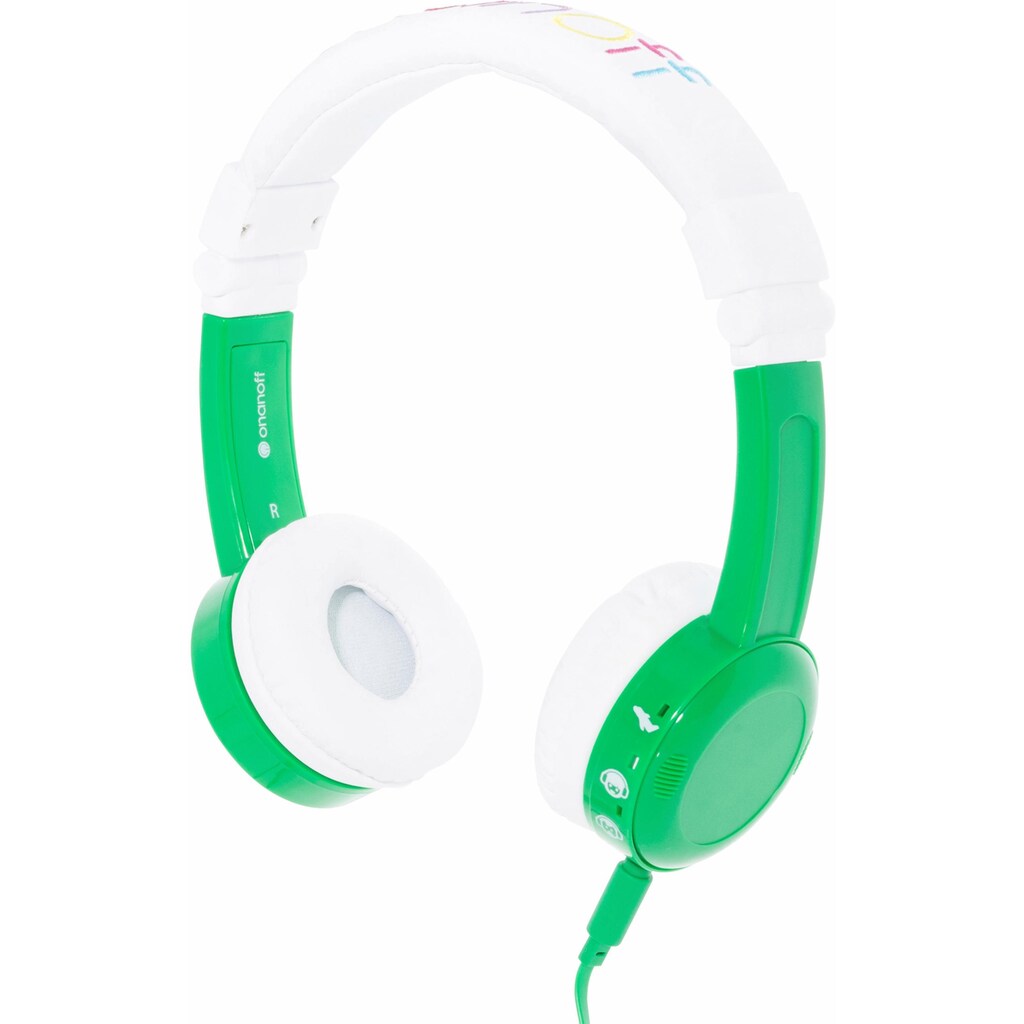 buddyphones™  Kinder-Kopfhörer »Inflight, grün«