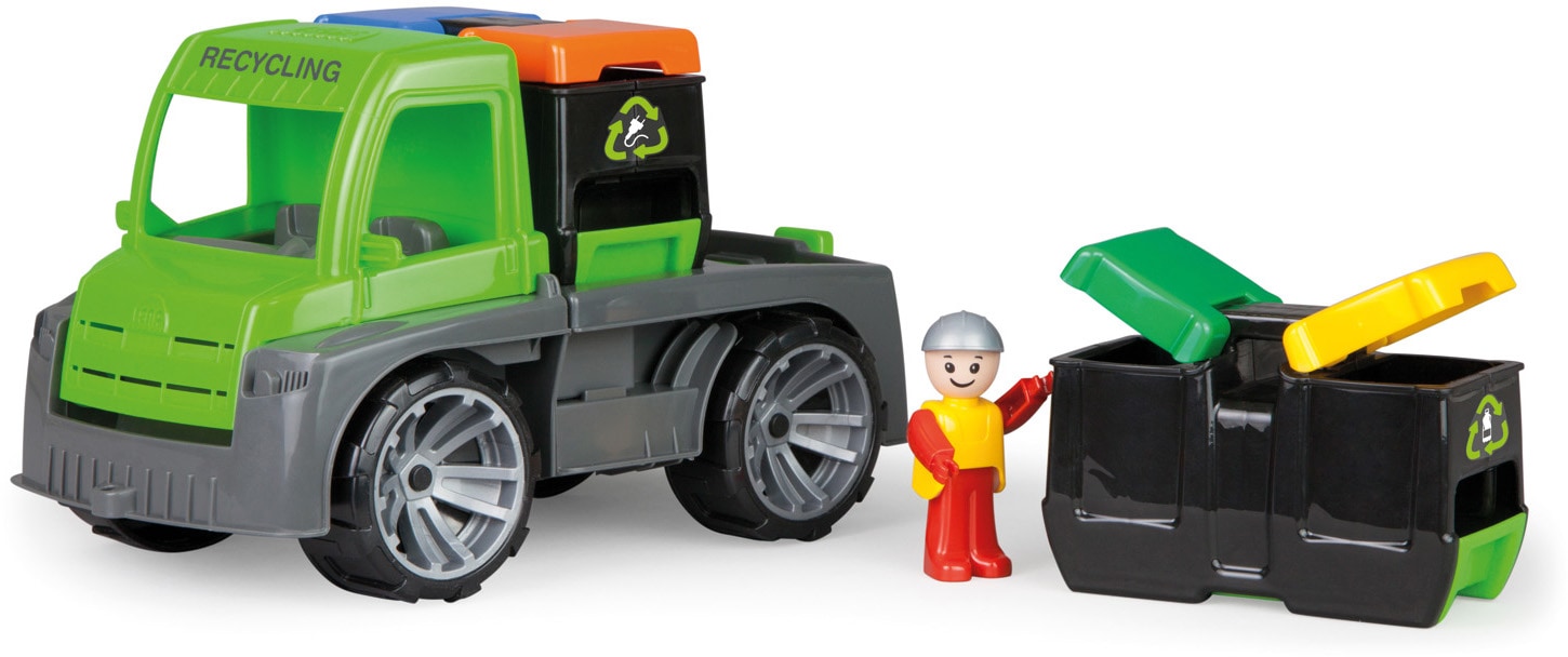Lena® Spielzeug-Transporter »TRUXX Recycling Truck«, inkl. 1 Spielfigur; Made in Europe