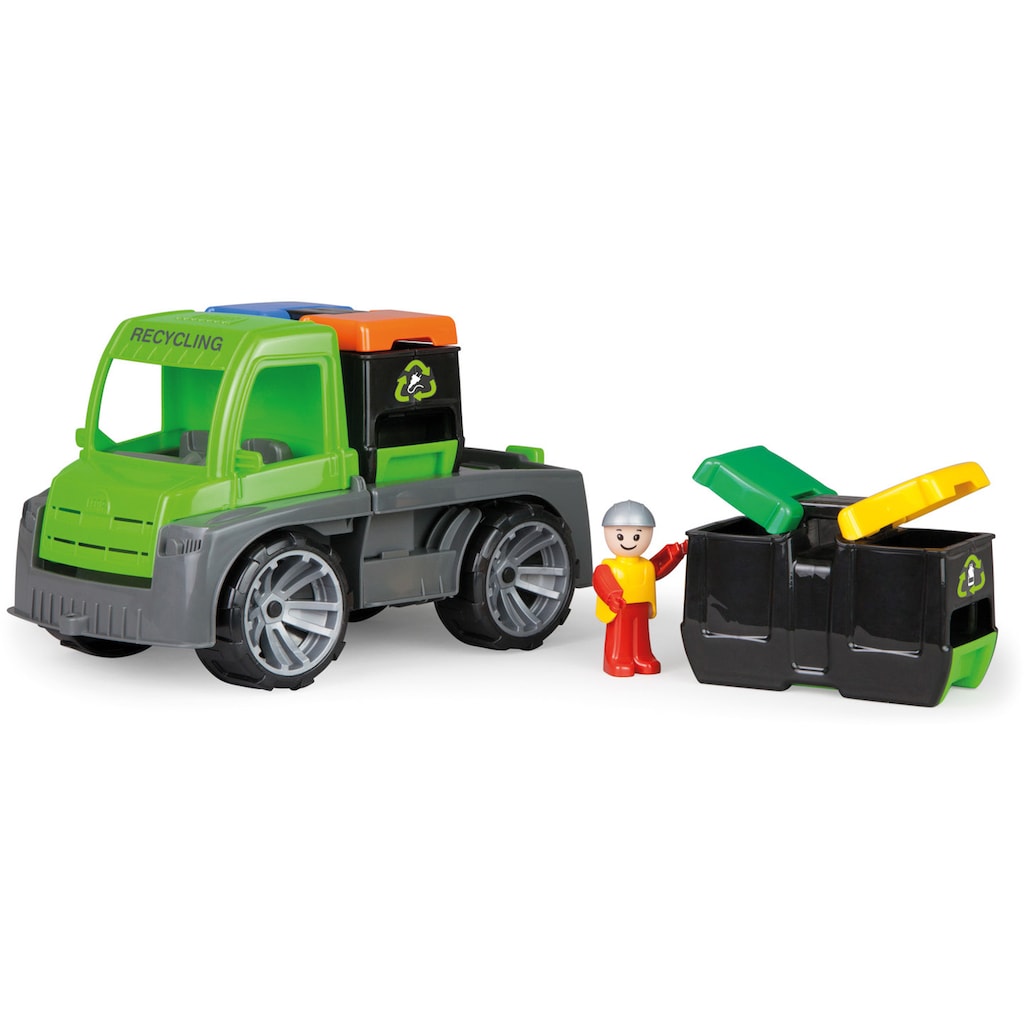 Lena® Spielzeug-Transporter »TRUXX Recycling Truck«, inkl. 1 Spielfigur; Made in Europe