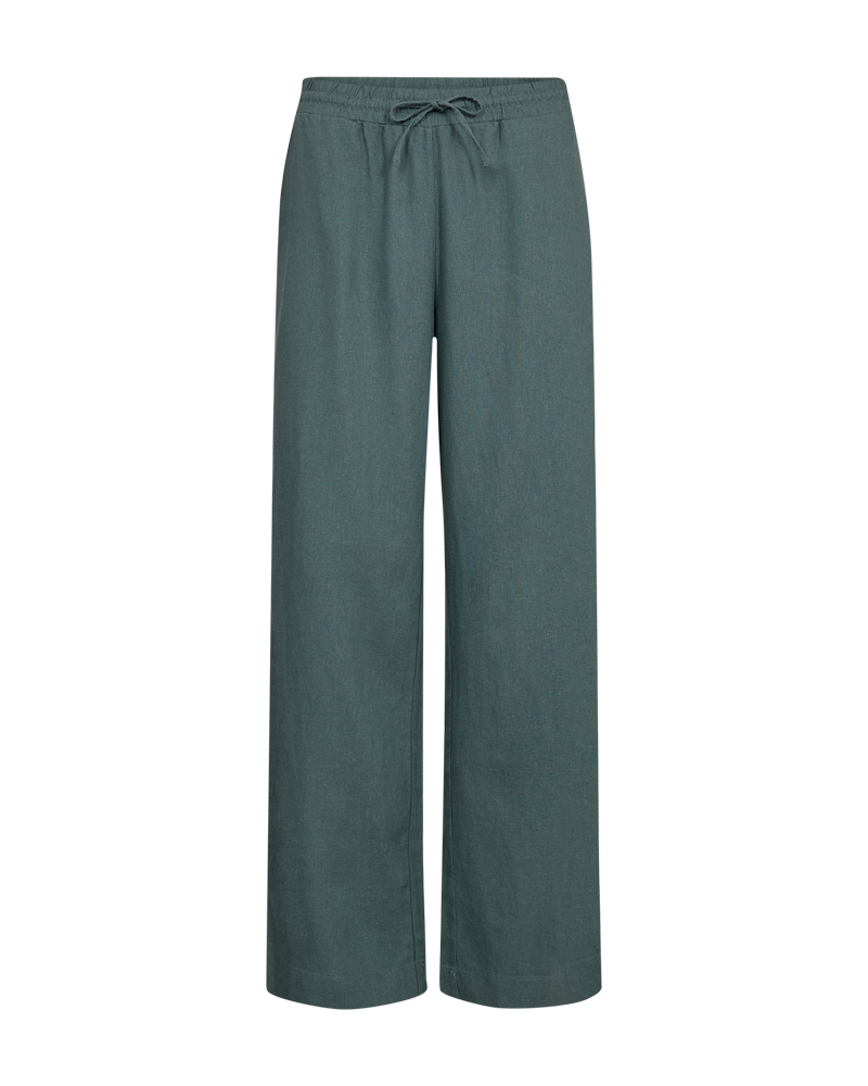 Freequent Leinenhose "Fqlava-Pant" Sommerhose Aus Leinenmix Und Mit Kordelzug
