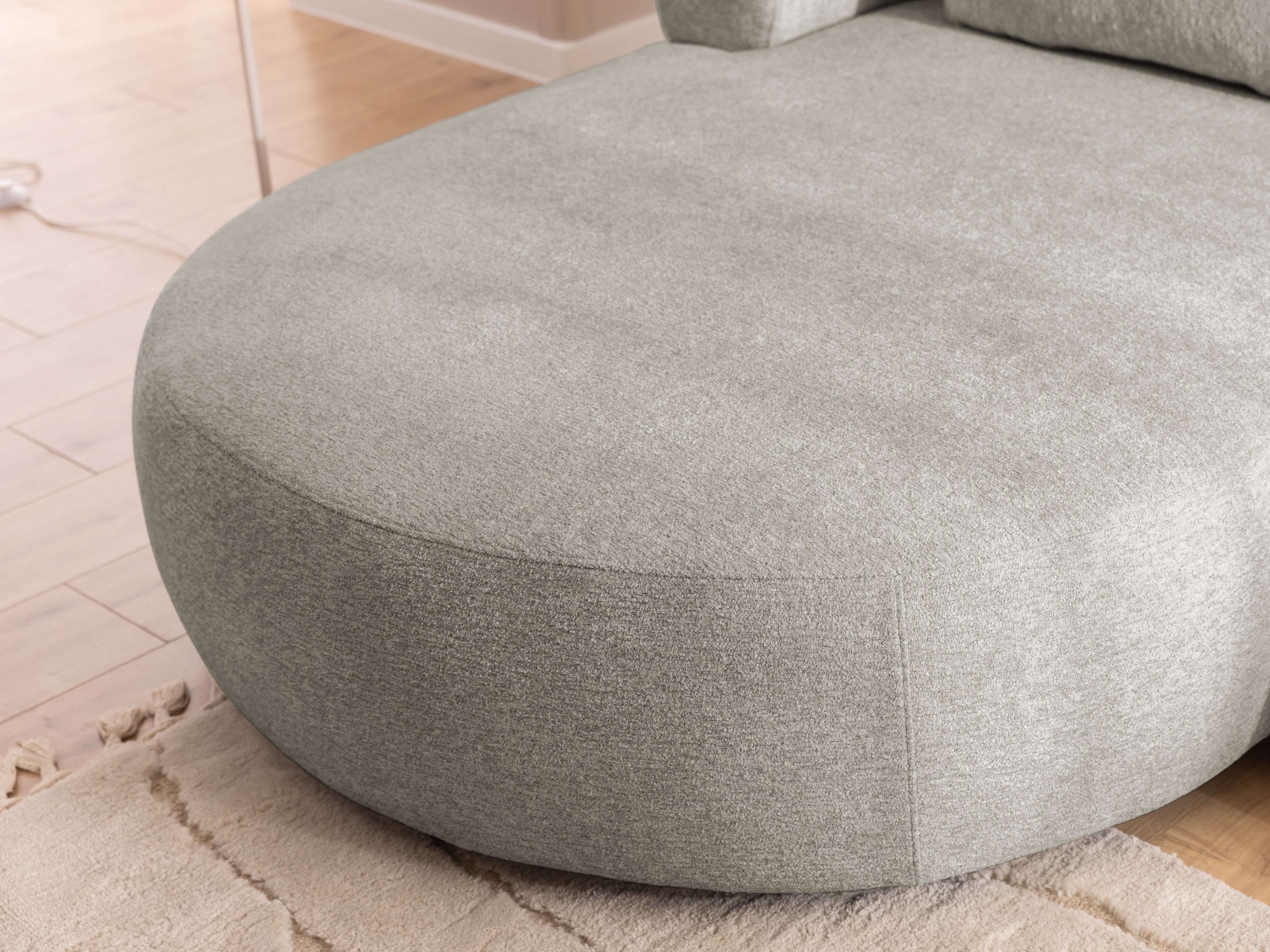 Home affaire XXL-Sessel »LUSSAC Loveseat extra tief, große Sitzfläche, Maße B/T/H: 123/158/78cm« hoher Sitzkomfort und modernes Design, Sofa ohne Bettfunktion