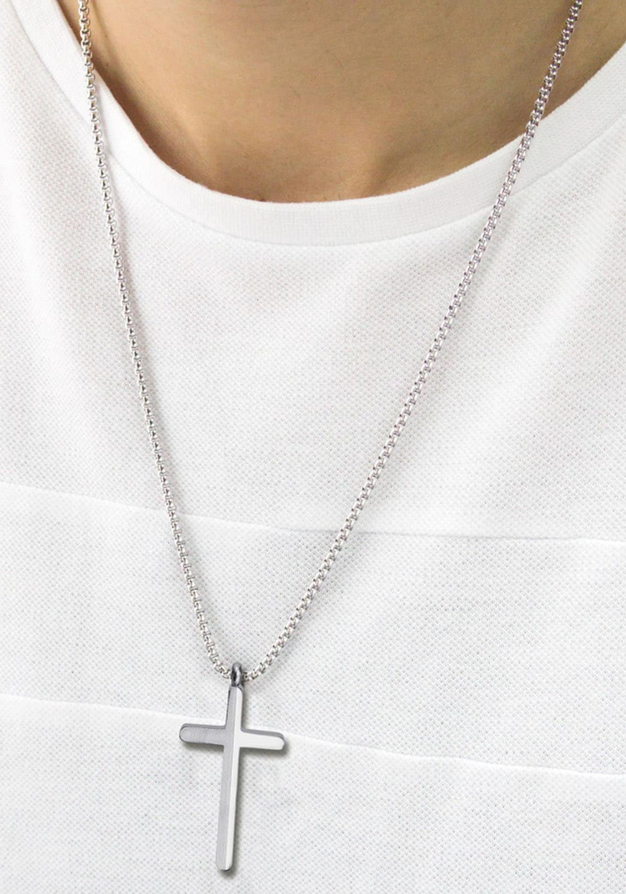 Firetti Kette mit Anhänger »Schmuck Geschenk Kreuz«