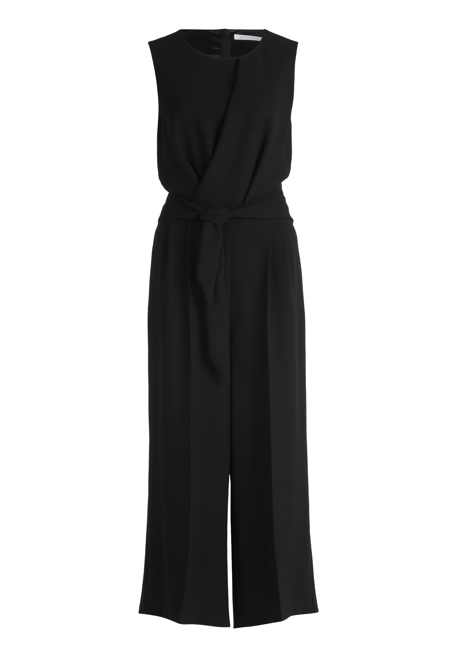 Betty&Co Overall "Betty & Co Jumpsuit ohne Arm", (1 tlg.), Falten günstig online kaufen