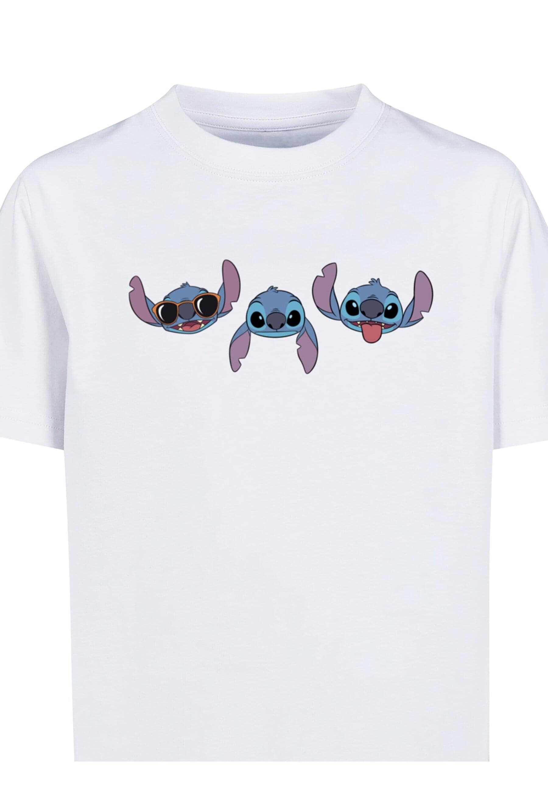 ABSOLUTE CULT T-Shirt »ABSOLUTE CULT Kids Lilo And Stitch - Faces Basic T-Shirt« 1 Stk. tlg.