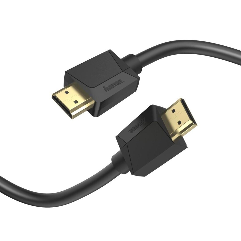 Hama HDMI-Kabel »Ultra High Speed HDMI™-Kabel, Stecker - Stecker, 8K, 2m, vergoldet«, HDMI, 200 cm