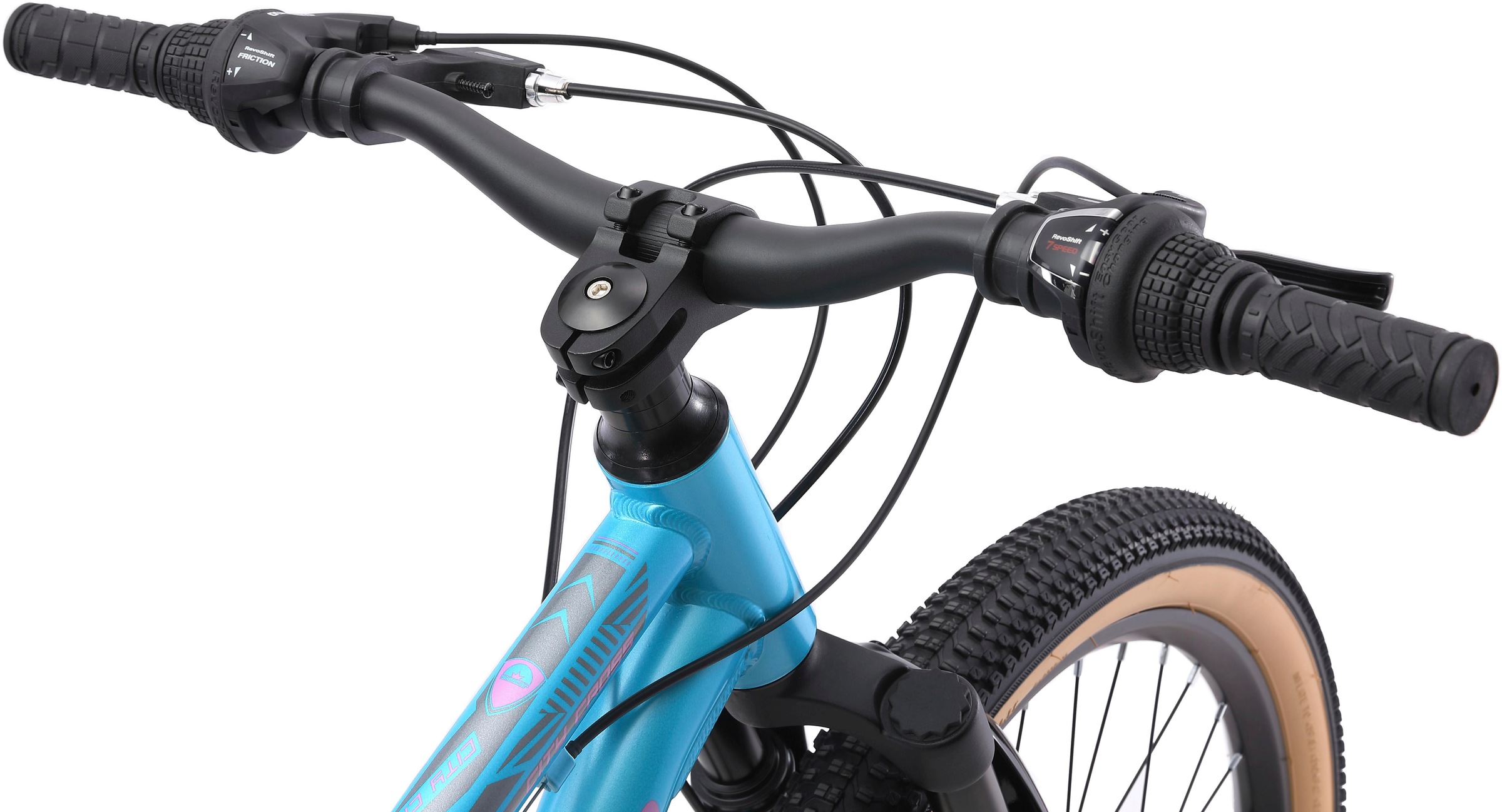 Bikestar Jugendfahrrad, 21 Gang, Shimano, RD-TY21 Schaltwerk, Kettenschaltung