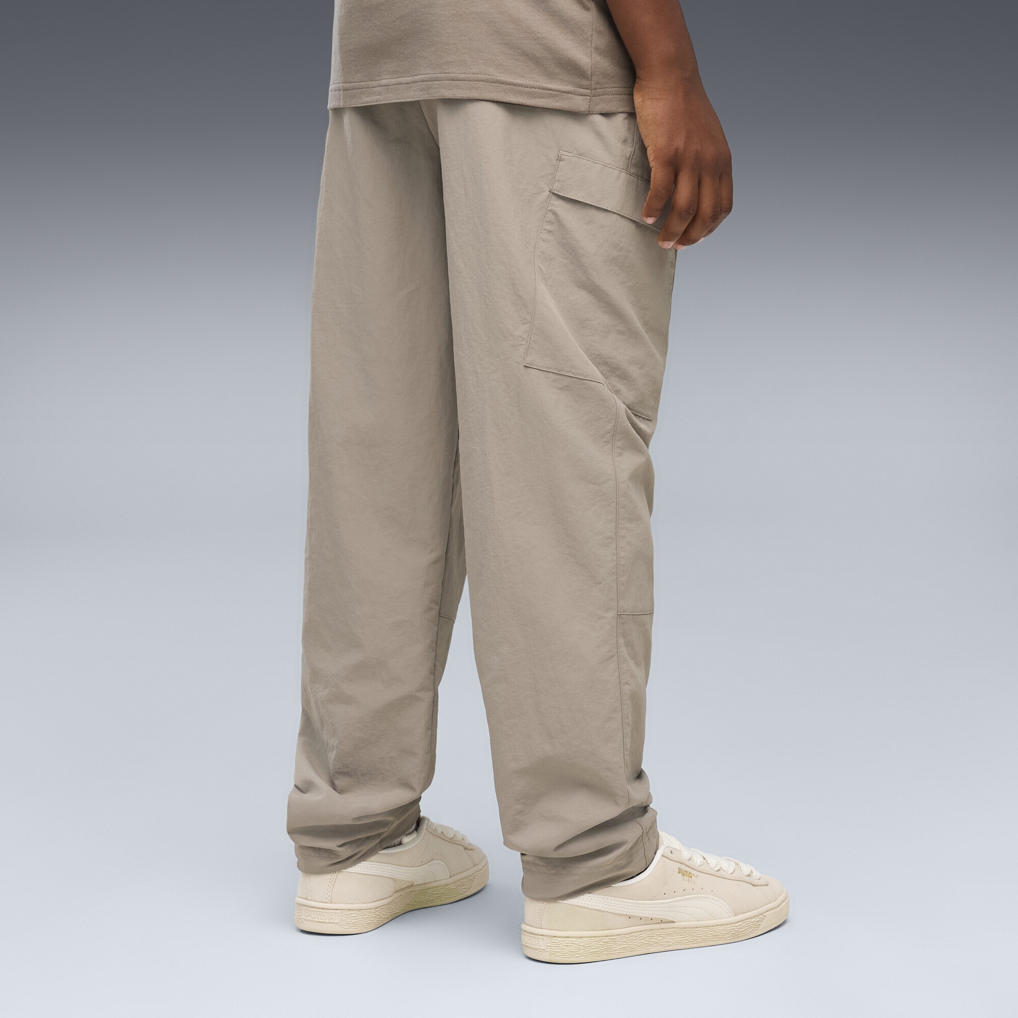 PUMA Sporthose »WARDROBE ESS Relaxed Gewebte Cargohose Jungen«