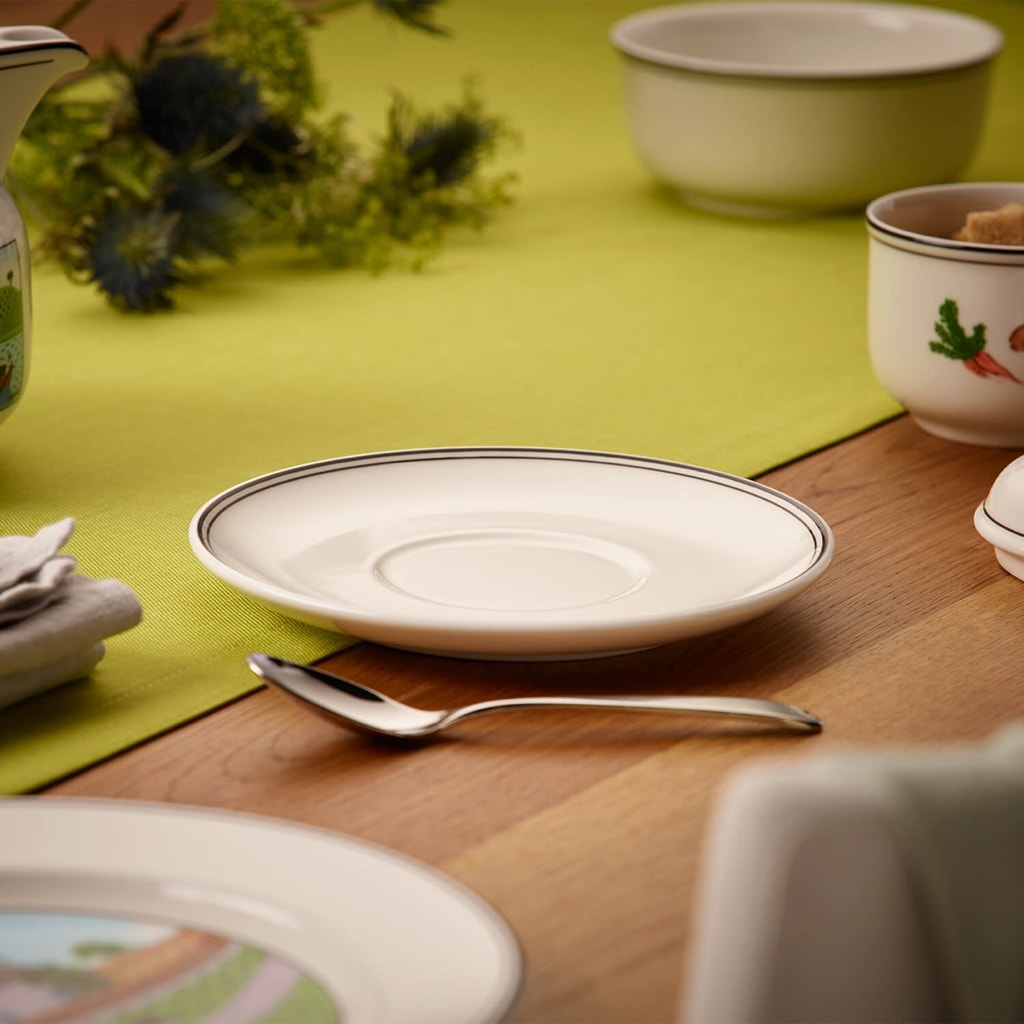 Villeroy & Boch Tasse »Cappuccinotassen mit Untertassen Design Naif 330 ml 6er Set bunt«