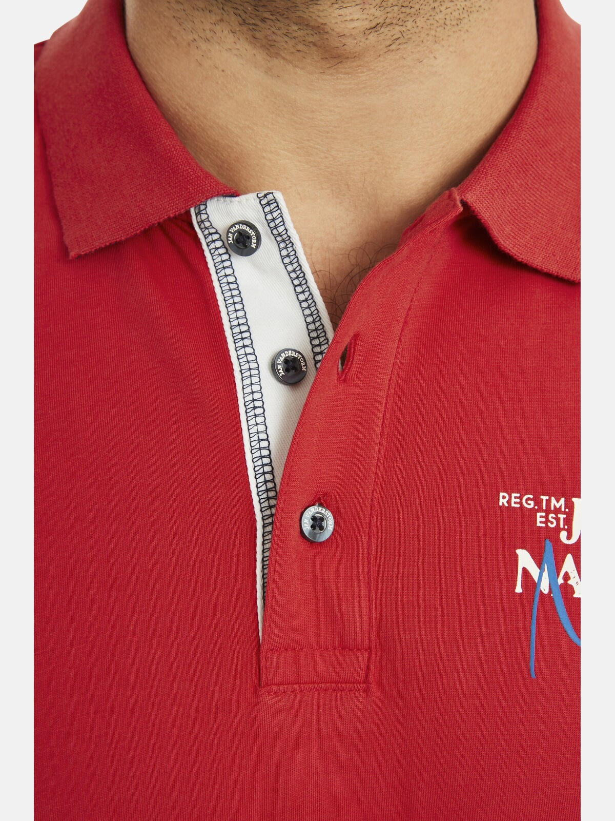 Jan Vanderstorm Poloshirt »Doppelpack Poloshirt DAGFINN«, (2 tlg.), in zwei Farben
