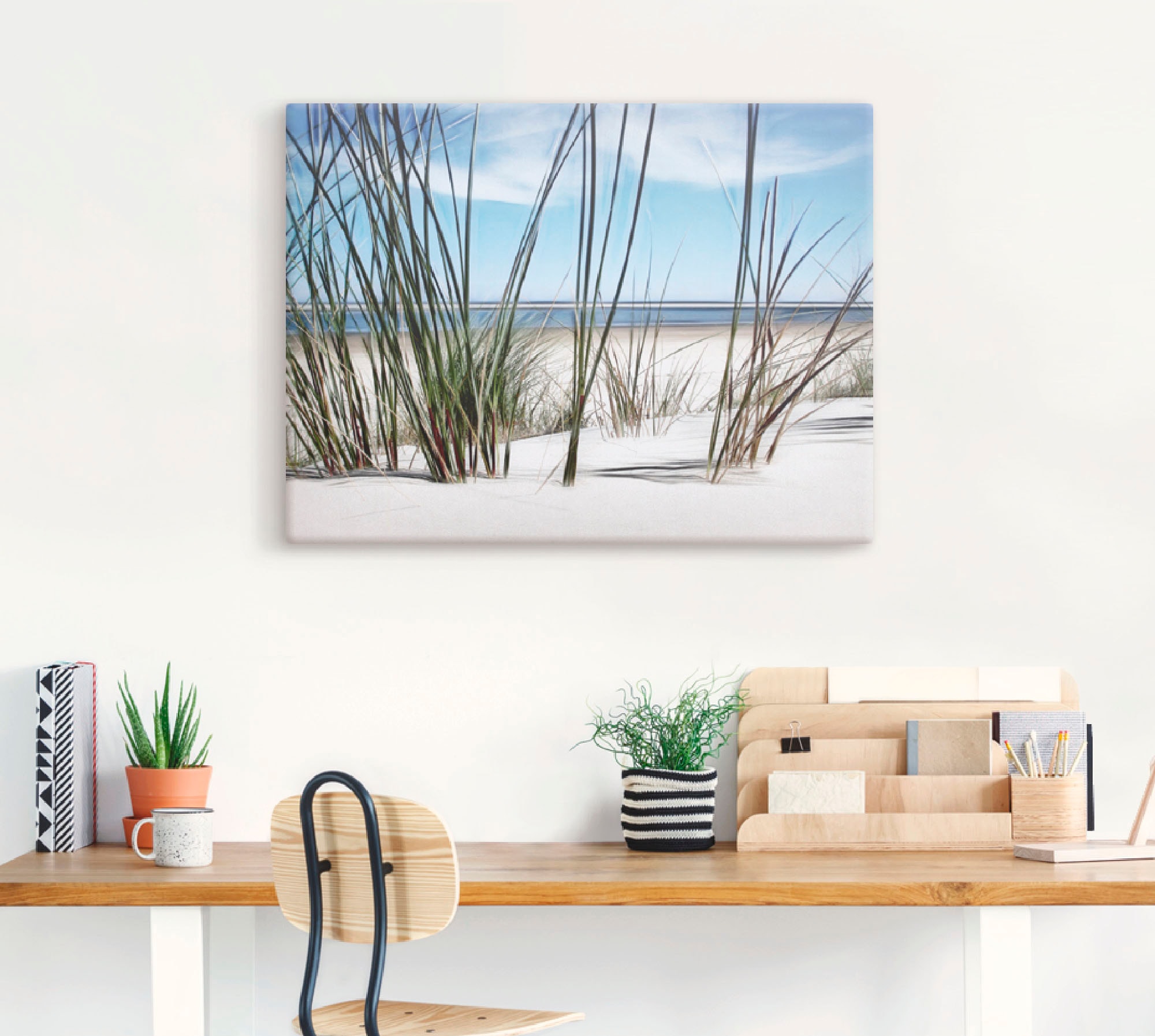 Artland Wandbild »Düne«, Strand, (1 St.), als Leinwandbild, Poster, Wandaufkleber in verschied. Größen