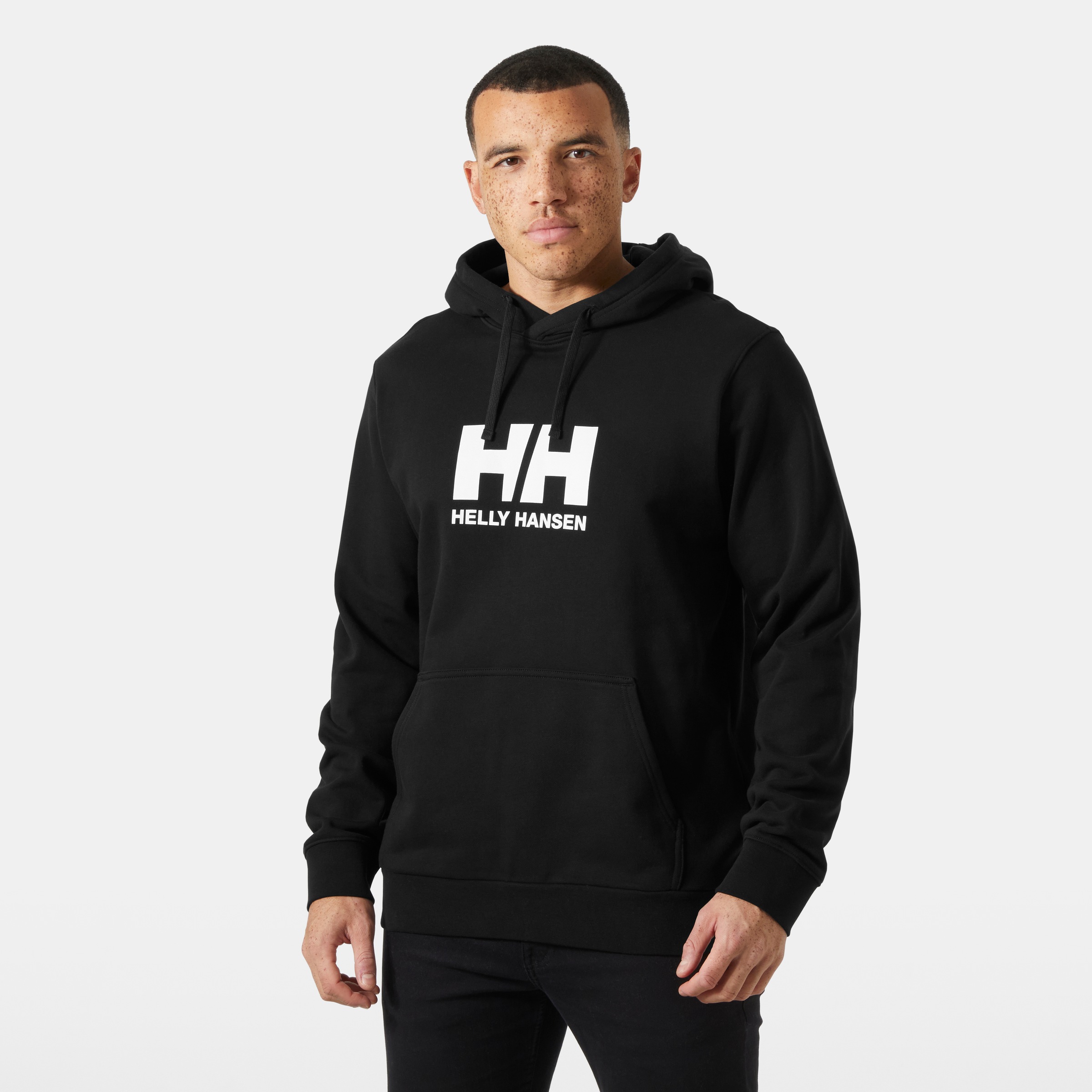 Helly Hansen Men's HH Logo Hoodie Black XL