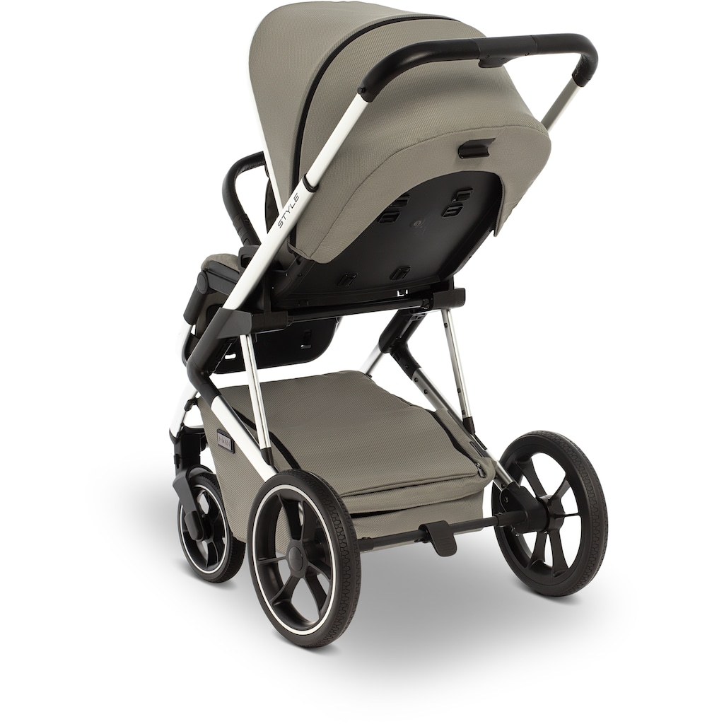 Moon Kombi-Kinderwagen »Style, taupe«, 22 kg, ; Kinderwagen