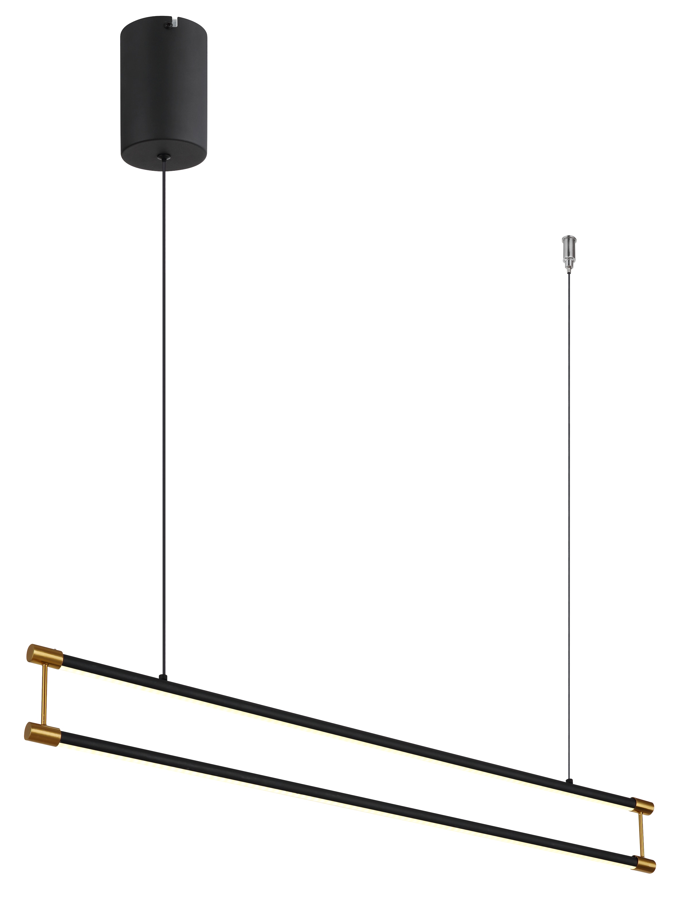 GLOBO LIGHTING LED Pendelleuchte »KAYSON«, Leuchtmittel LED-Modul | LED fest integriert, Hängelampe/Hängeleuchte/Wohnzimmer/Esstisch/elegant