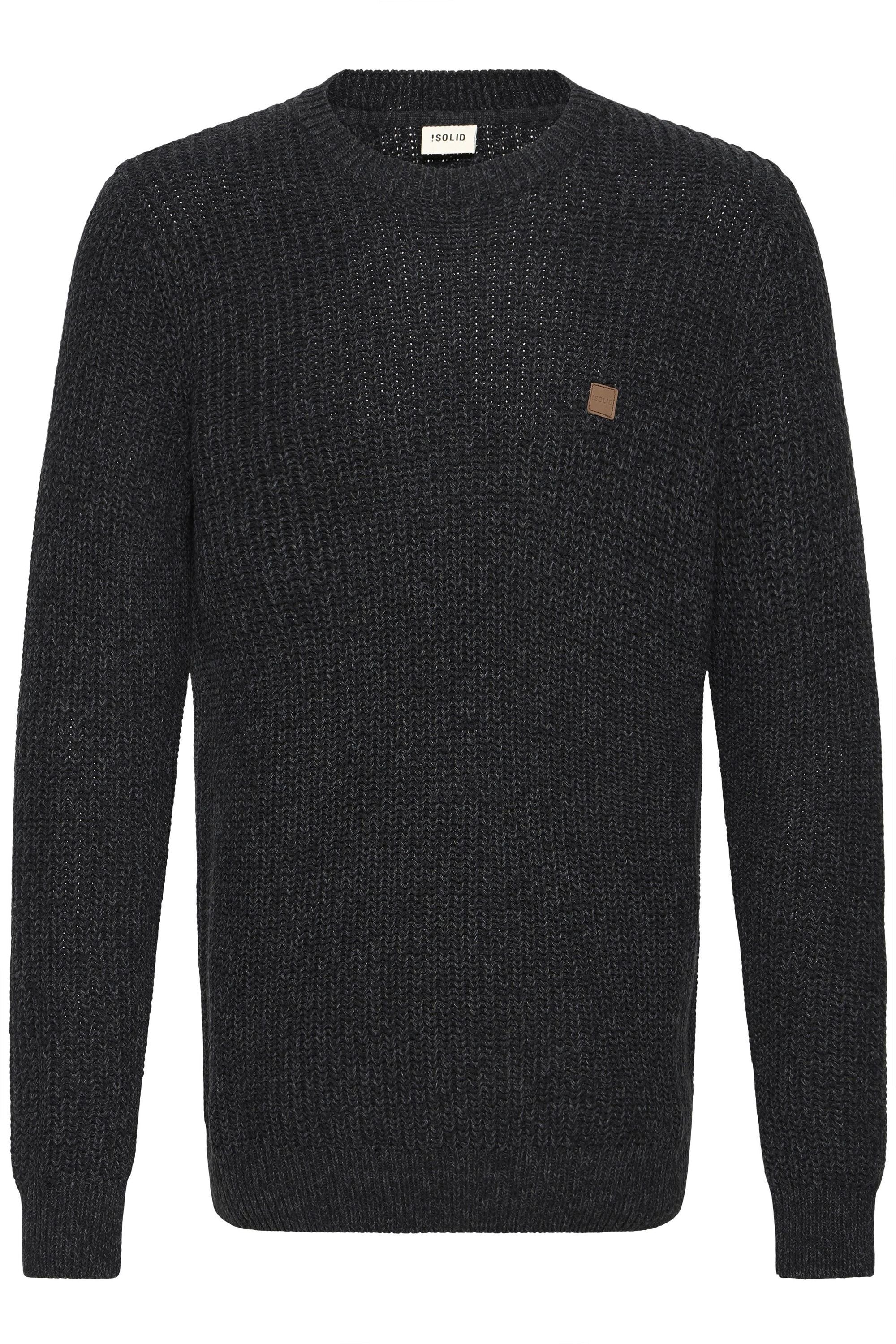 Solid Strickfleece-Pullover "Strickpullover SDRICKY" günstig online kaufen