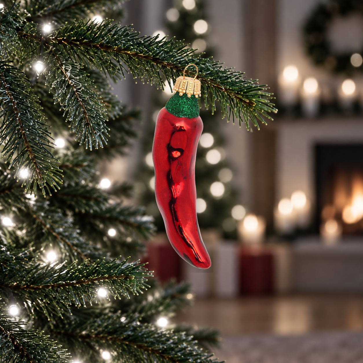 Krebs Glas Lauscha Christbaumschmuck »Chilli« Glas, 1 Stück