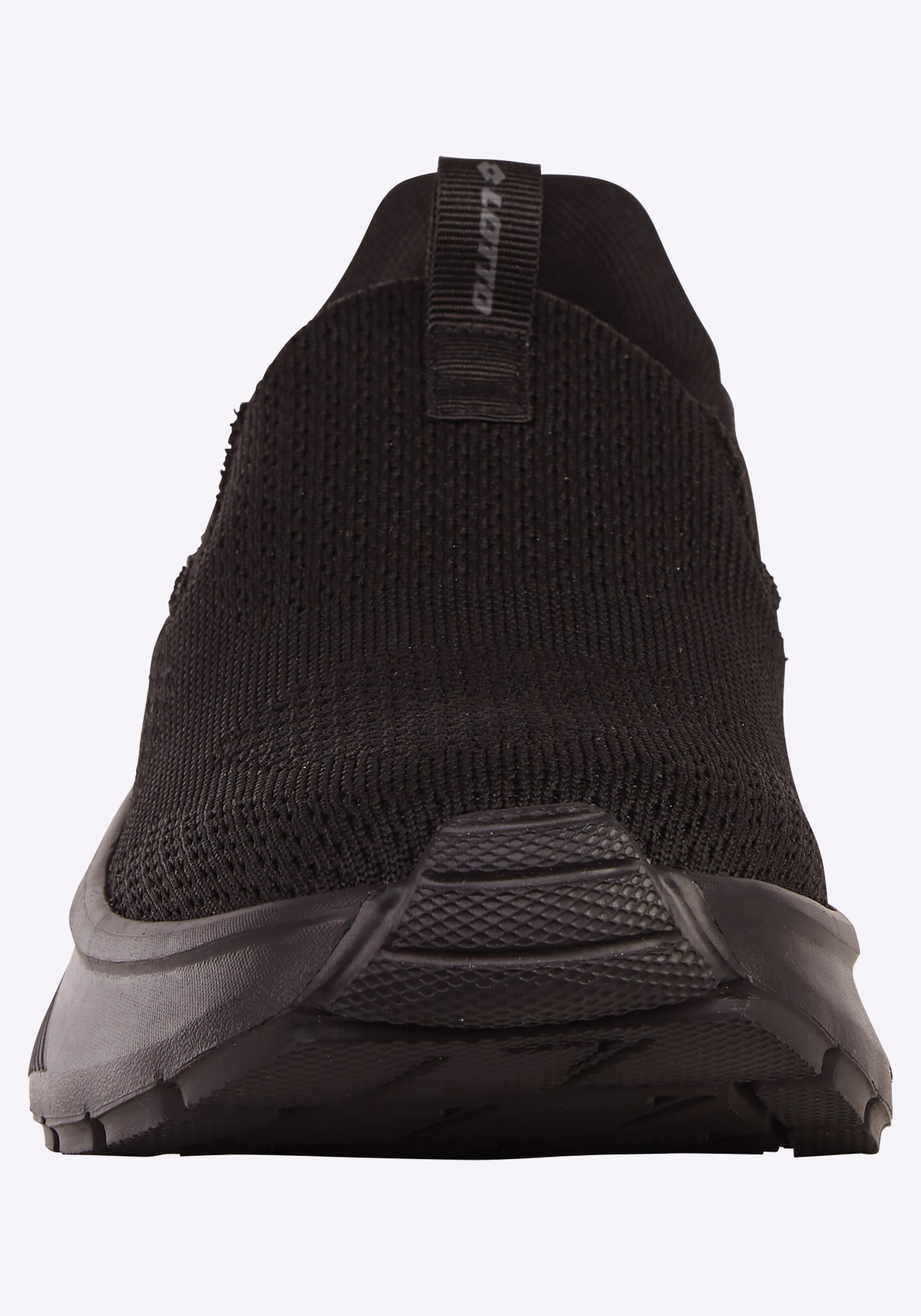 Sneaker LOTTO, Damen, Gr. 36, schwarz, Textil, unifarben, Schuhe Sneaker, - ohne Schnüren - einfach reinschlüpfen 3