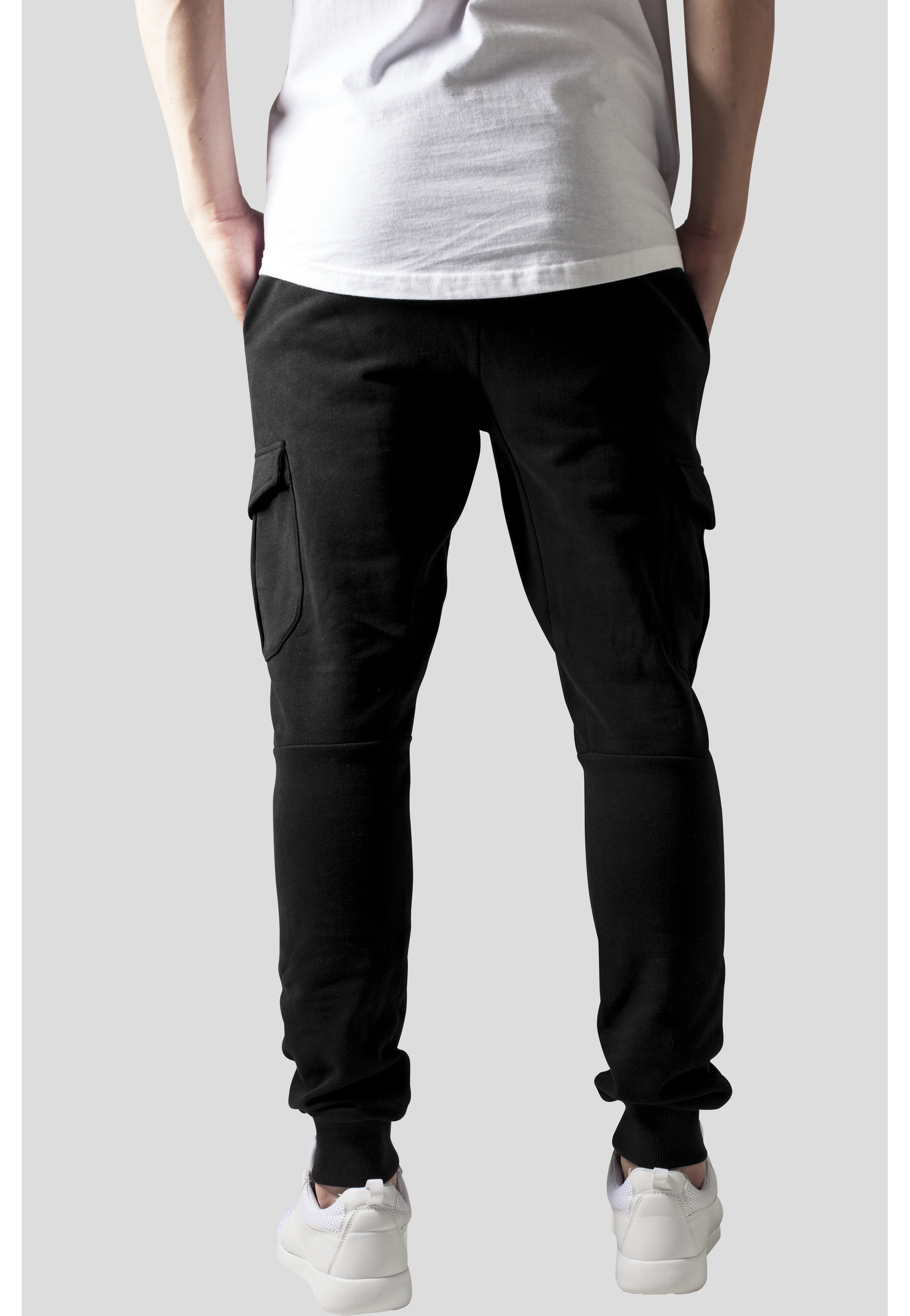 URBAN CLASSICS Cargohose »Urban Classics Herren Fitted Cargo Sweatpants«